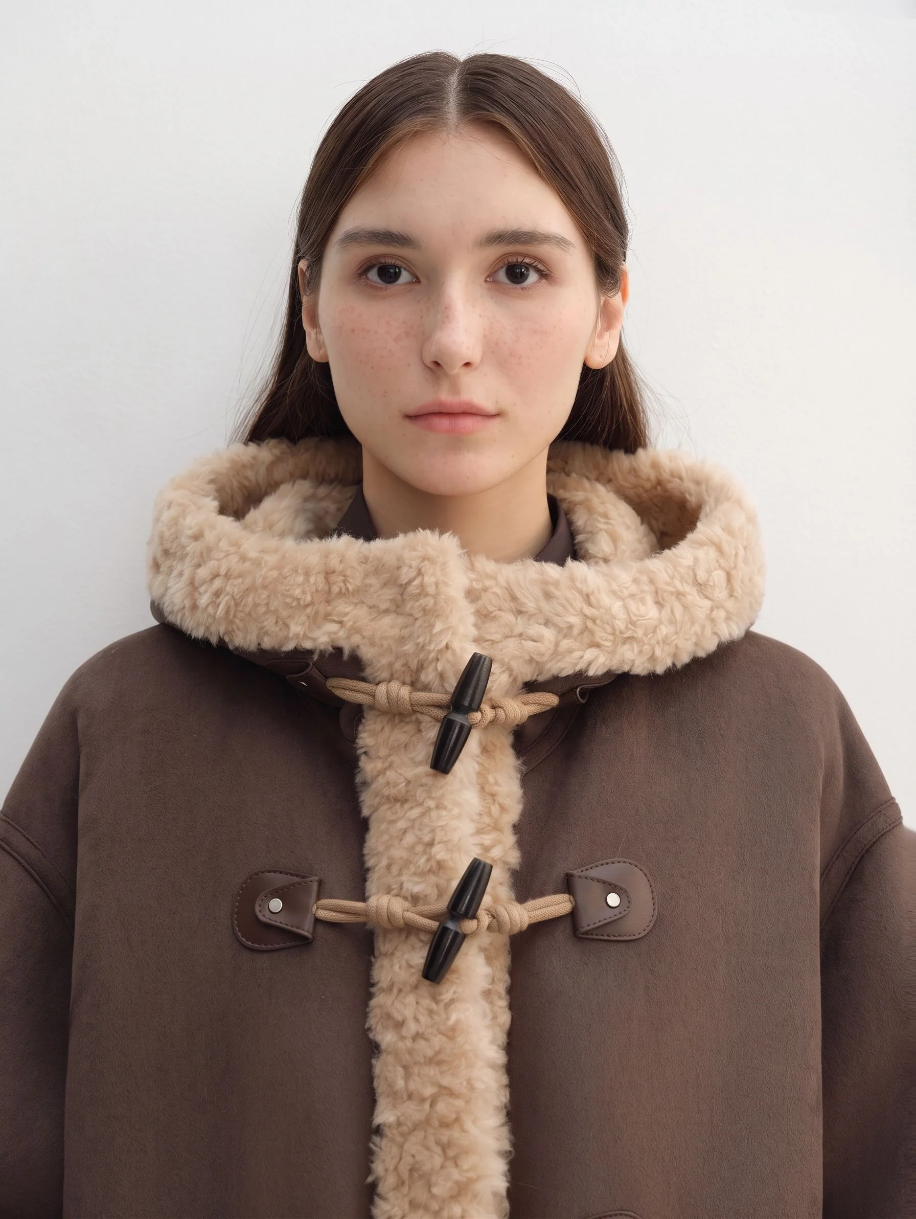 Shearling-Trim Toggle Coat - Image 7