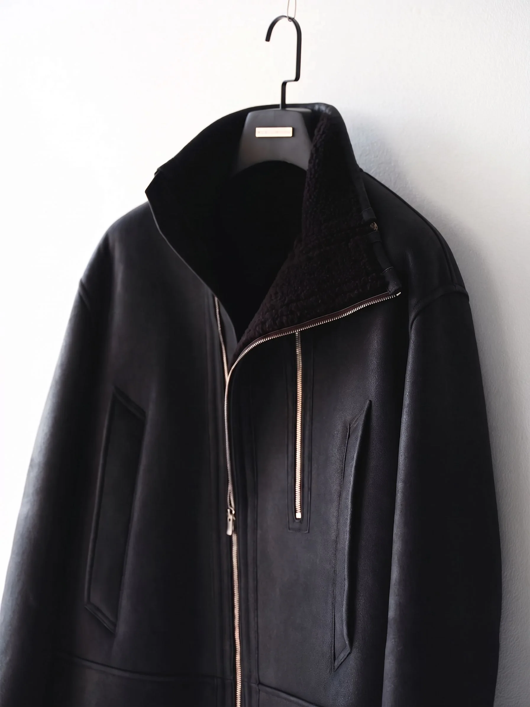 Shearling Zip Jacket - Image 5