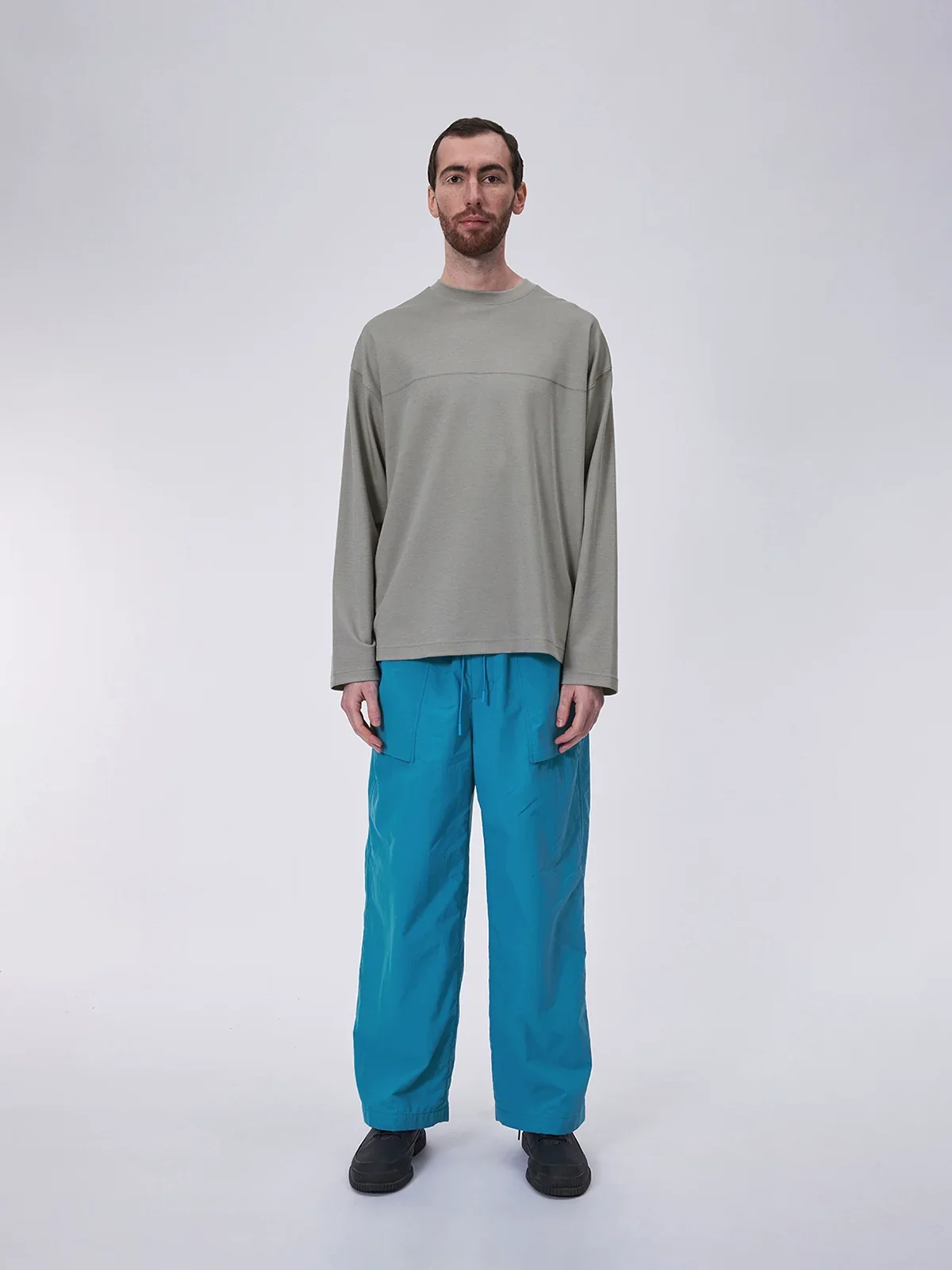 Sheep Wool Antibacterial Crewneck Tee - Image 3
