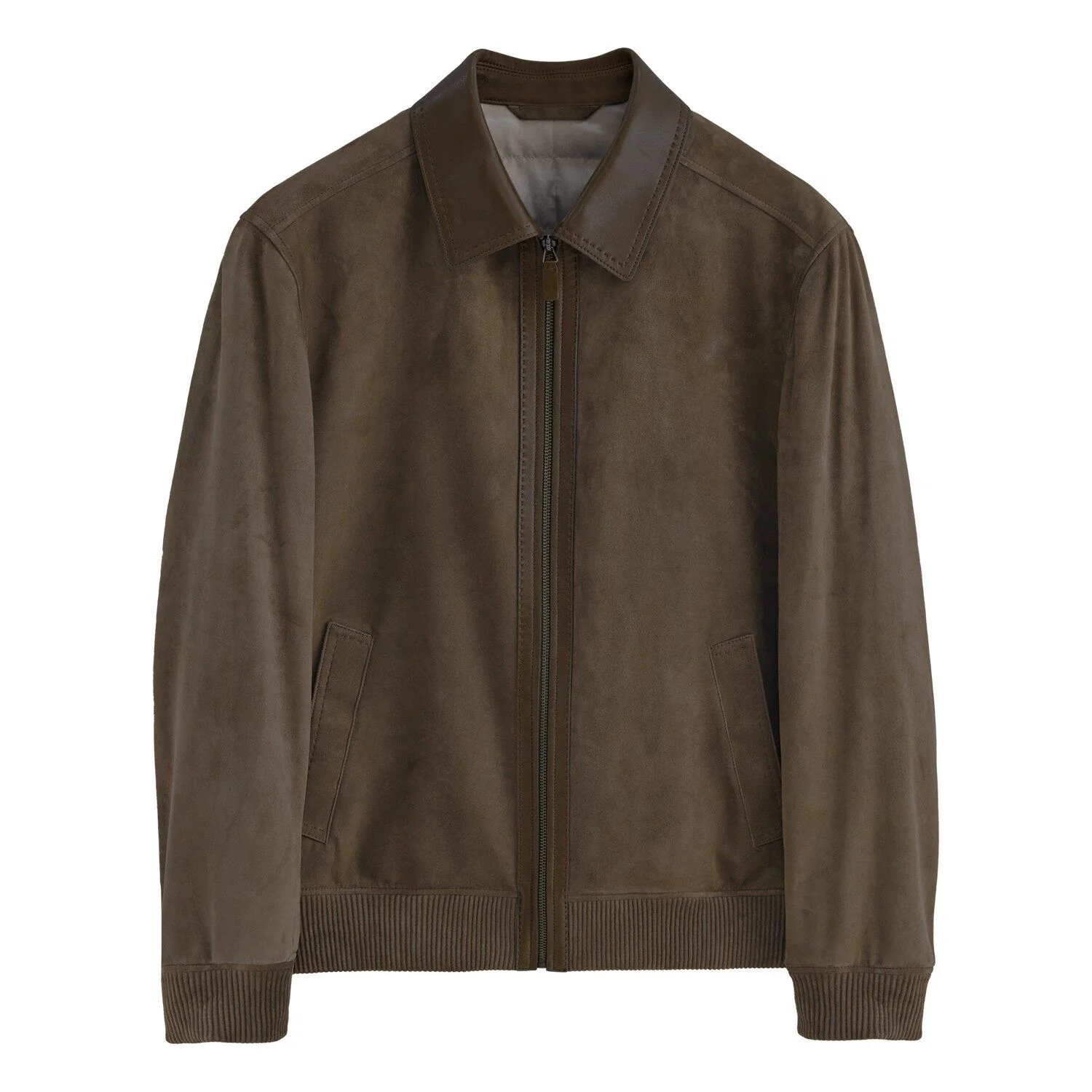 Sheepskin Bomber Jacket - Image 6