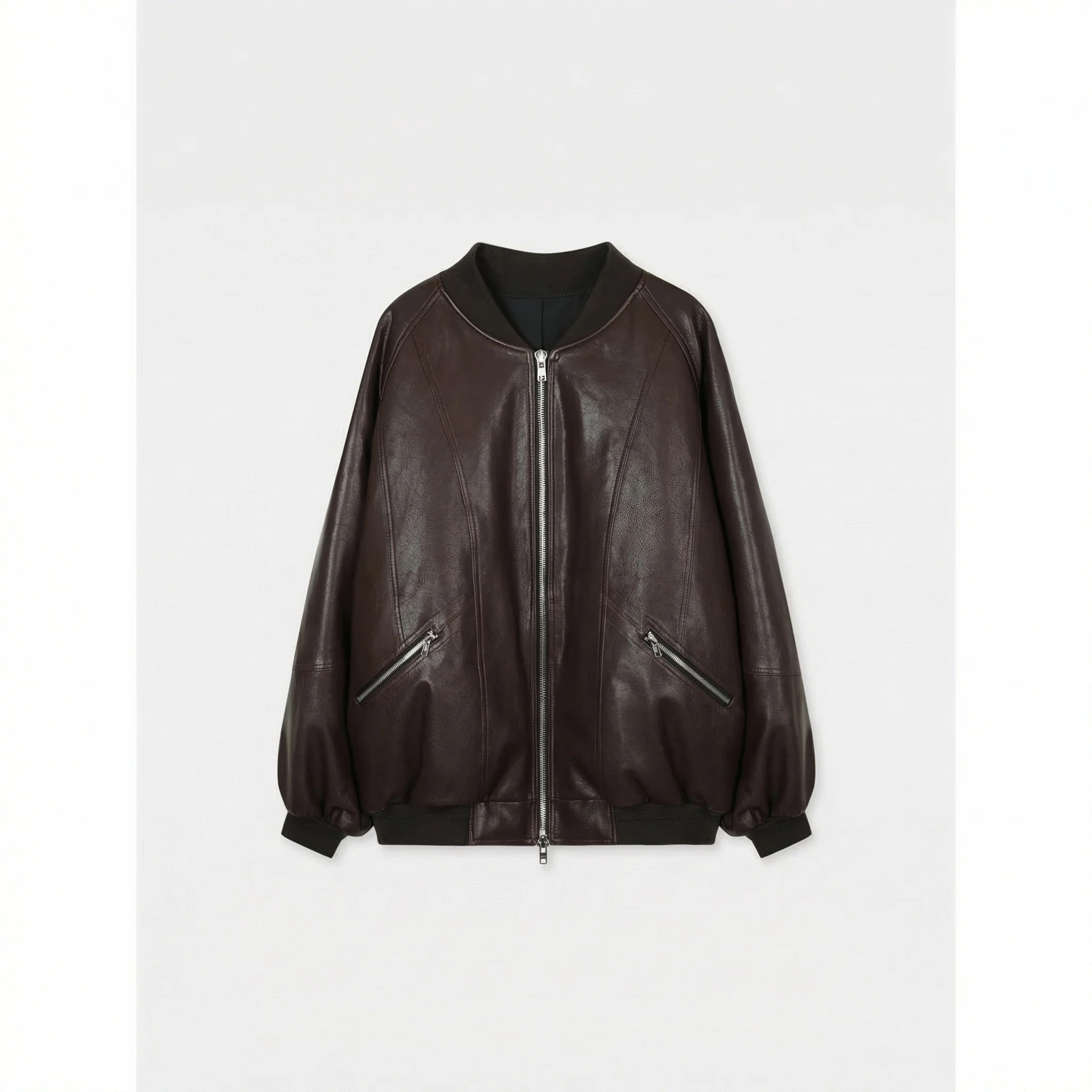 Sheepskin Bomber Jacket - Image 6