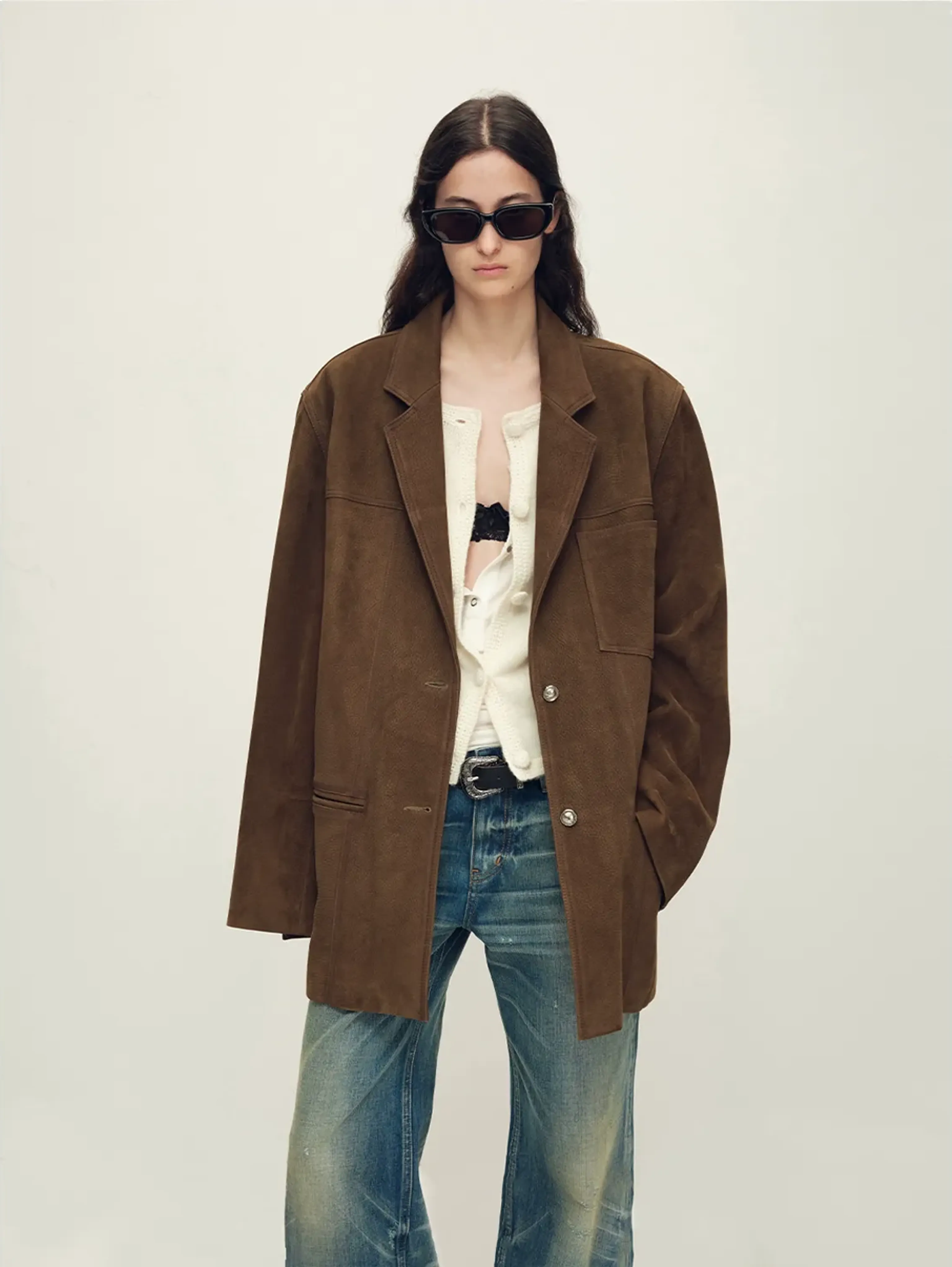 Sheepskin Leather Jacket - Image 6