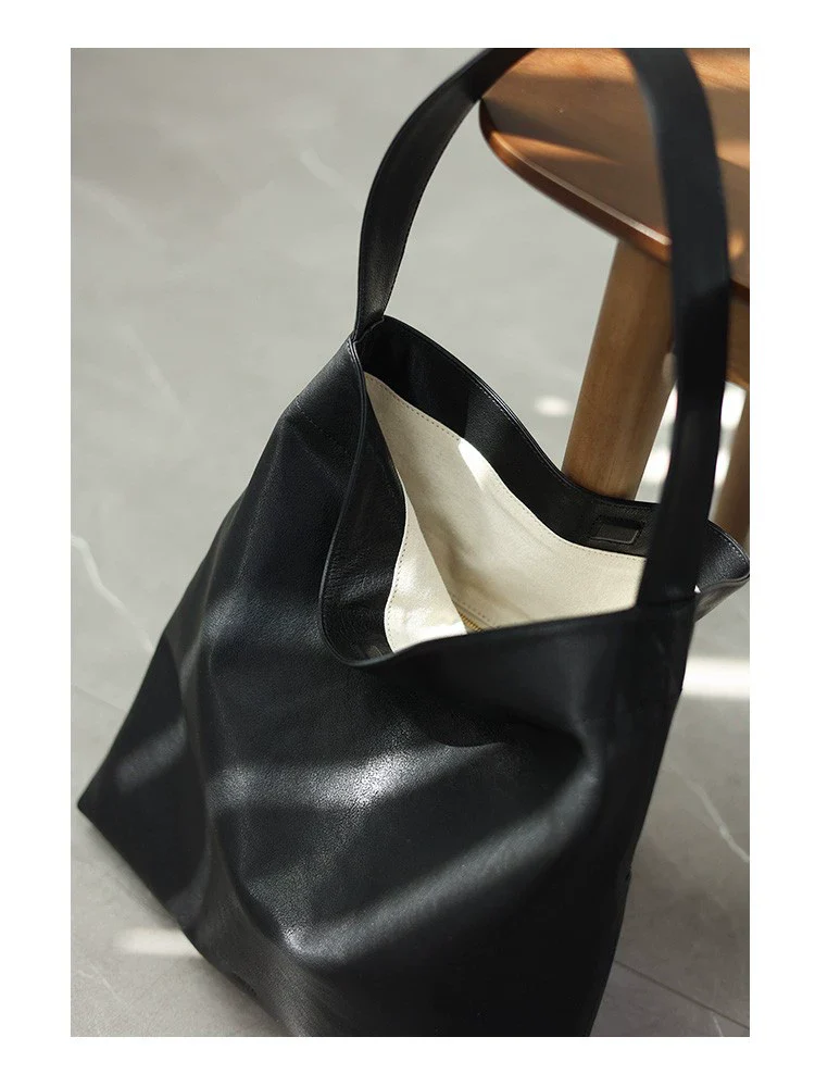 Sheepskin Soft Shoulder Tote - Image 8