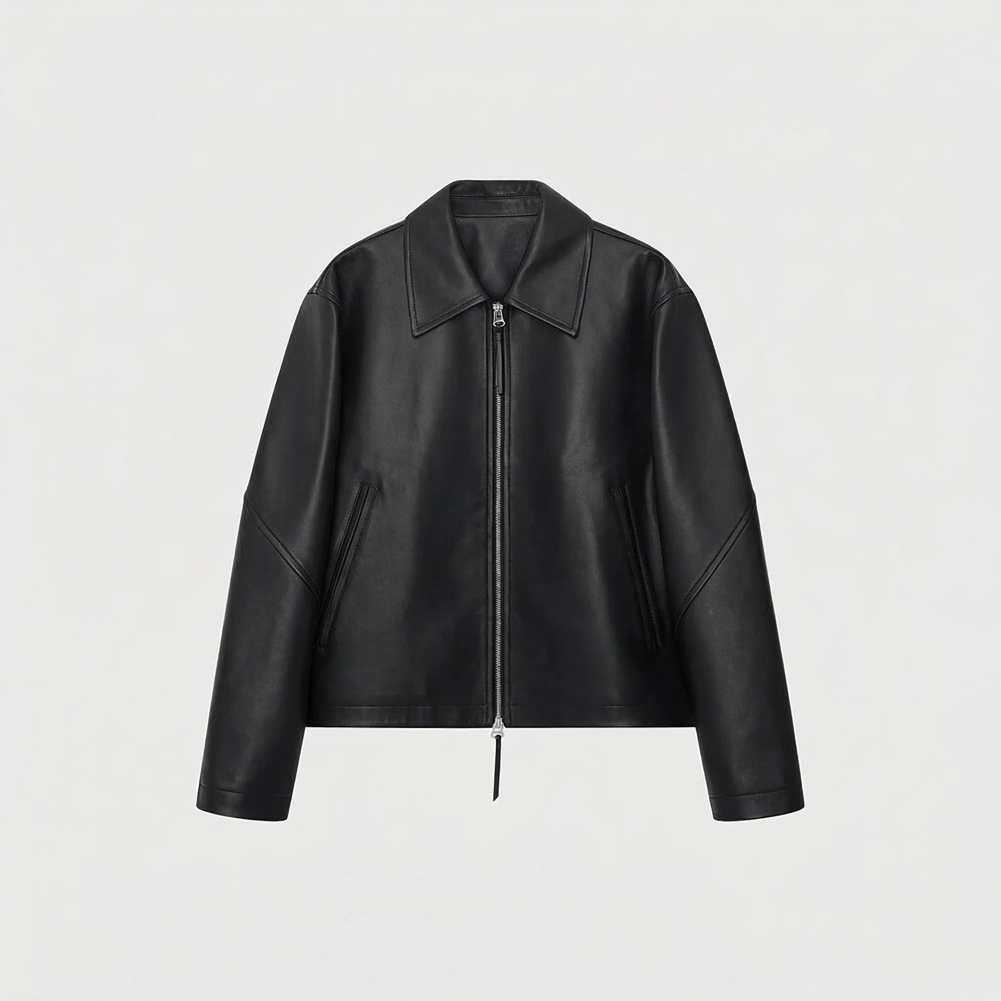 Sheepskin Zip Jacket - Image 6