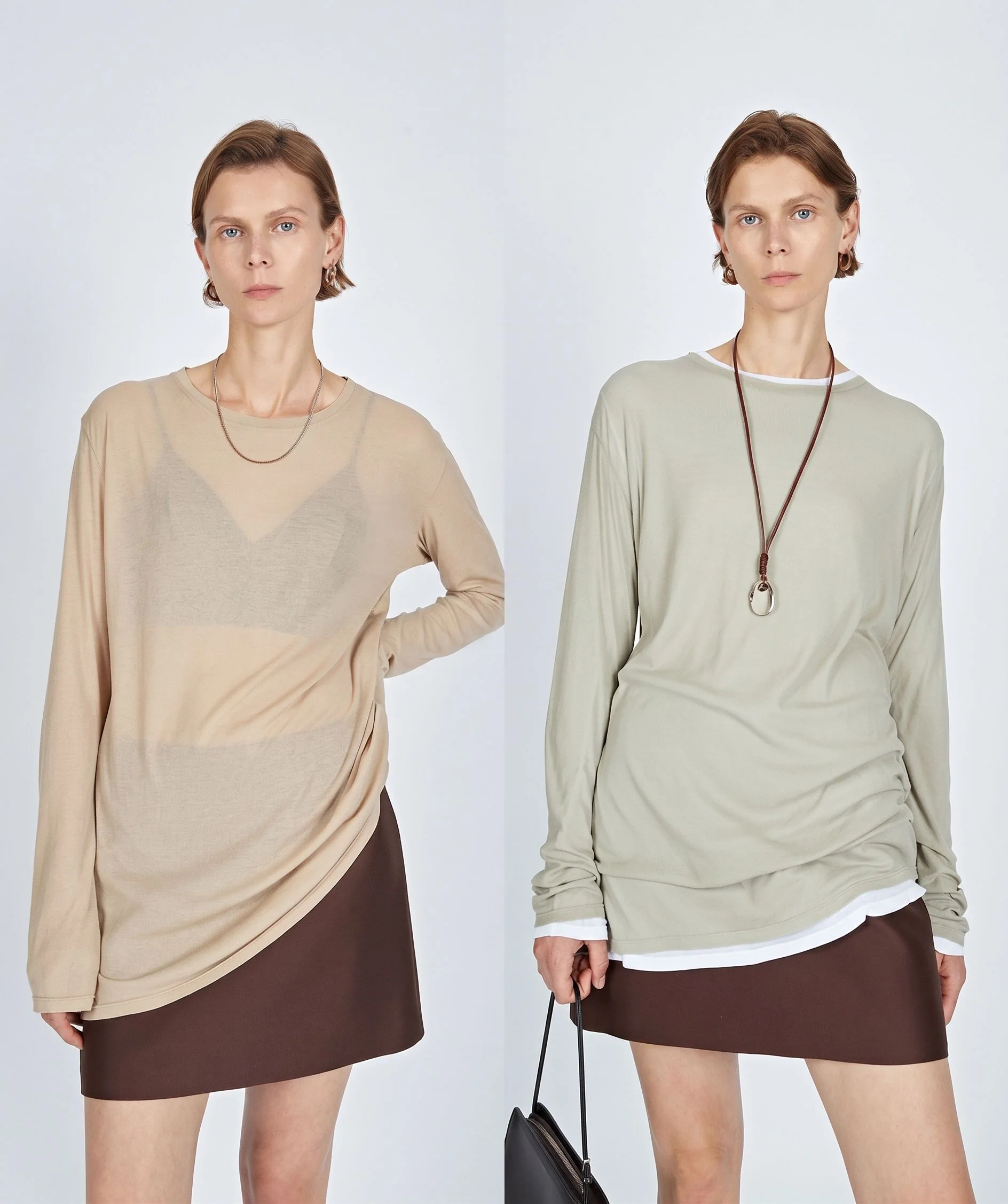 Sheer Cotton Tee