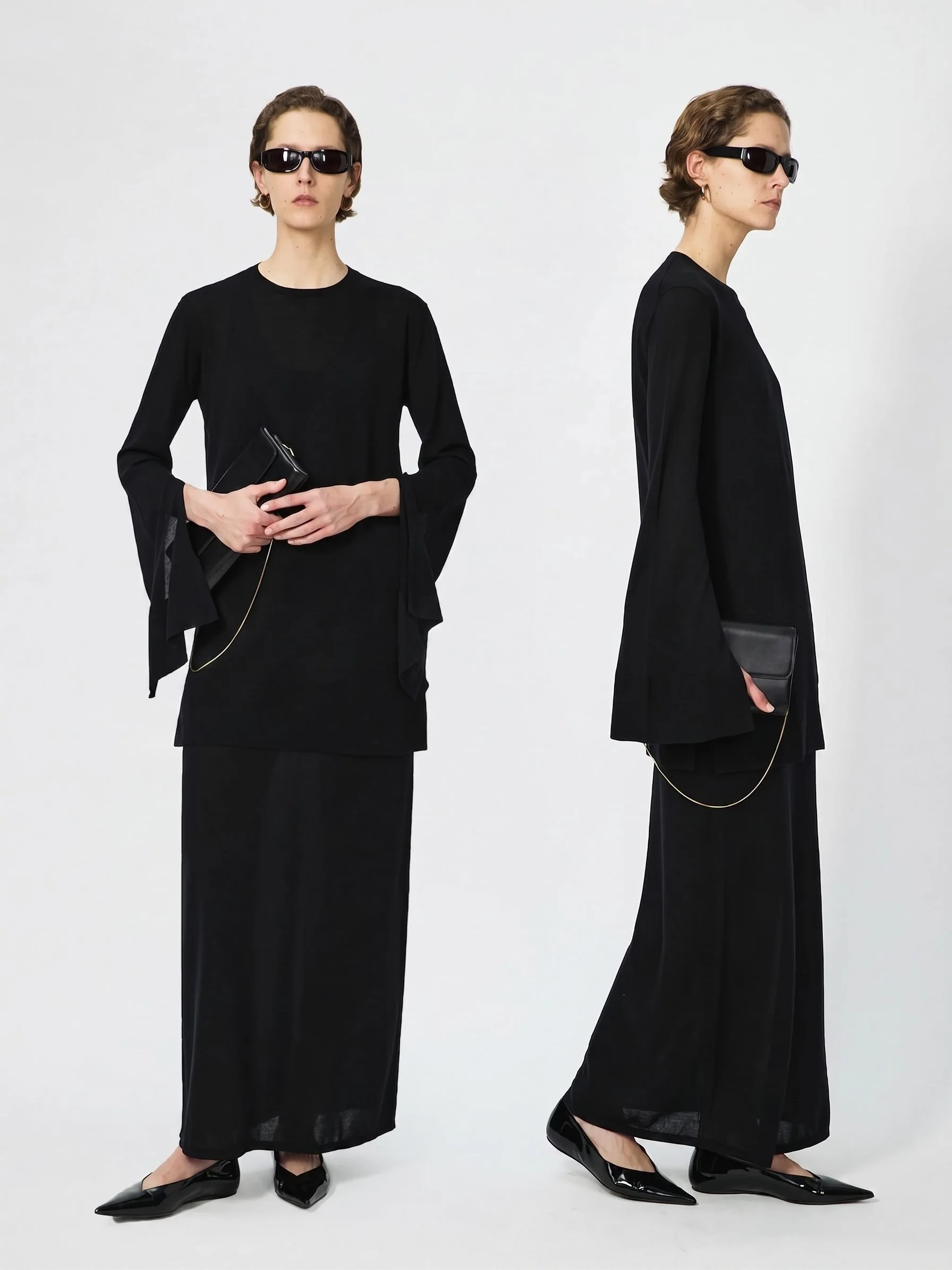 Sheer Knit Cardigan - Image 2