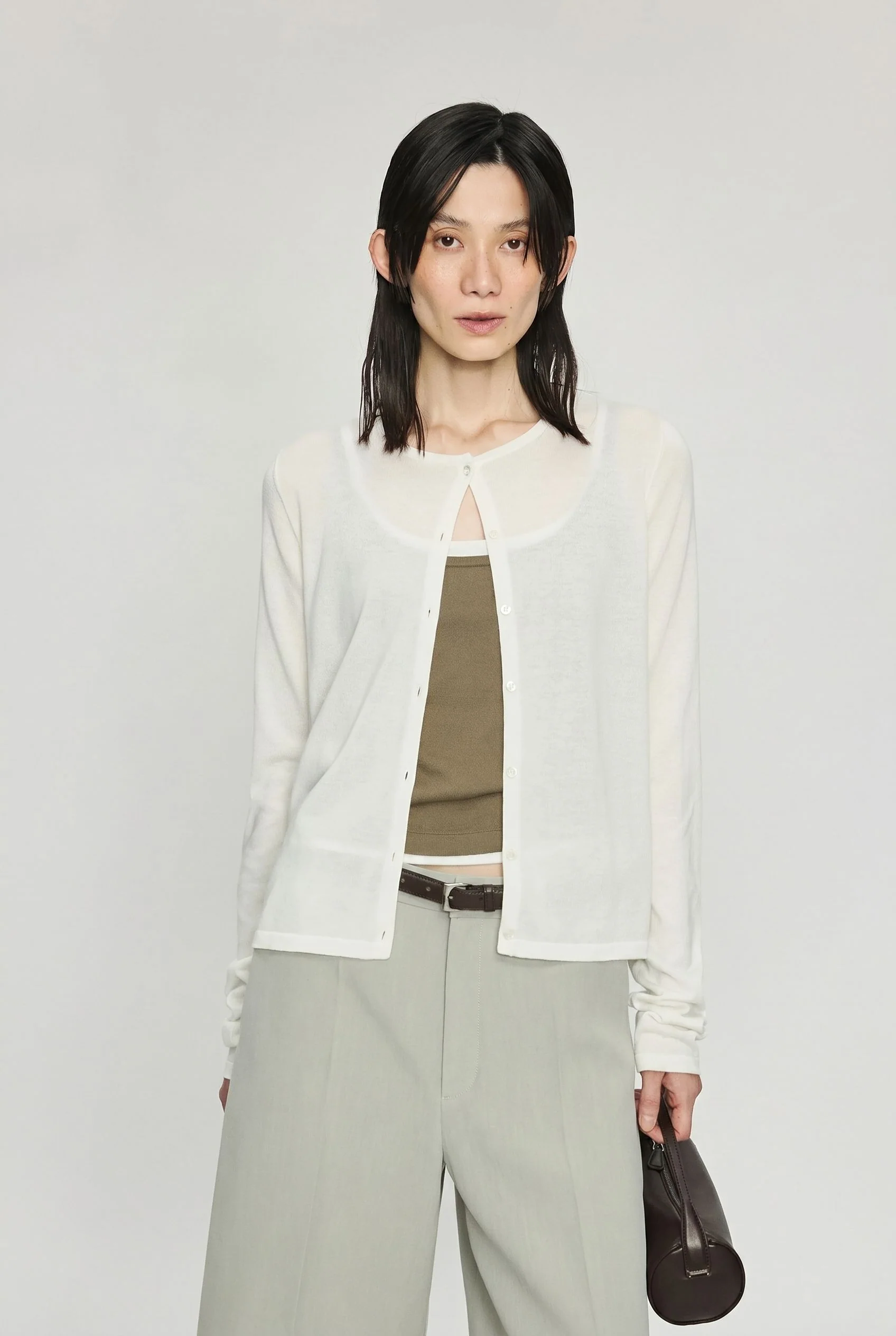 Sheer Knit Cardigan