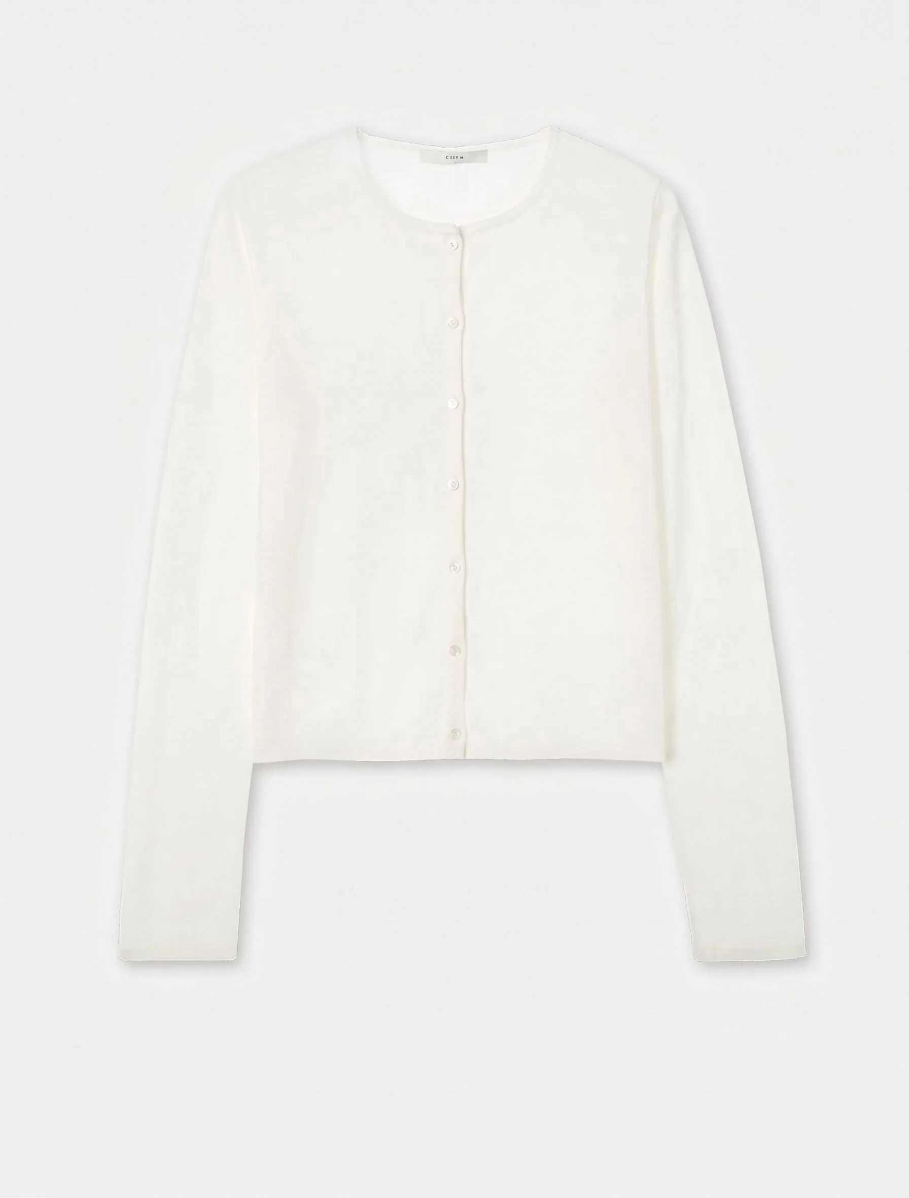 Sheer Knit Cardigan - Image 10