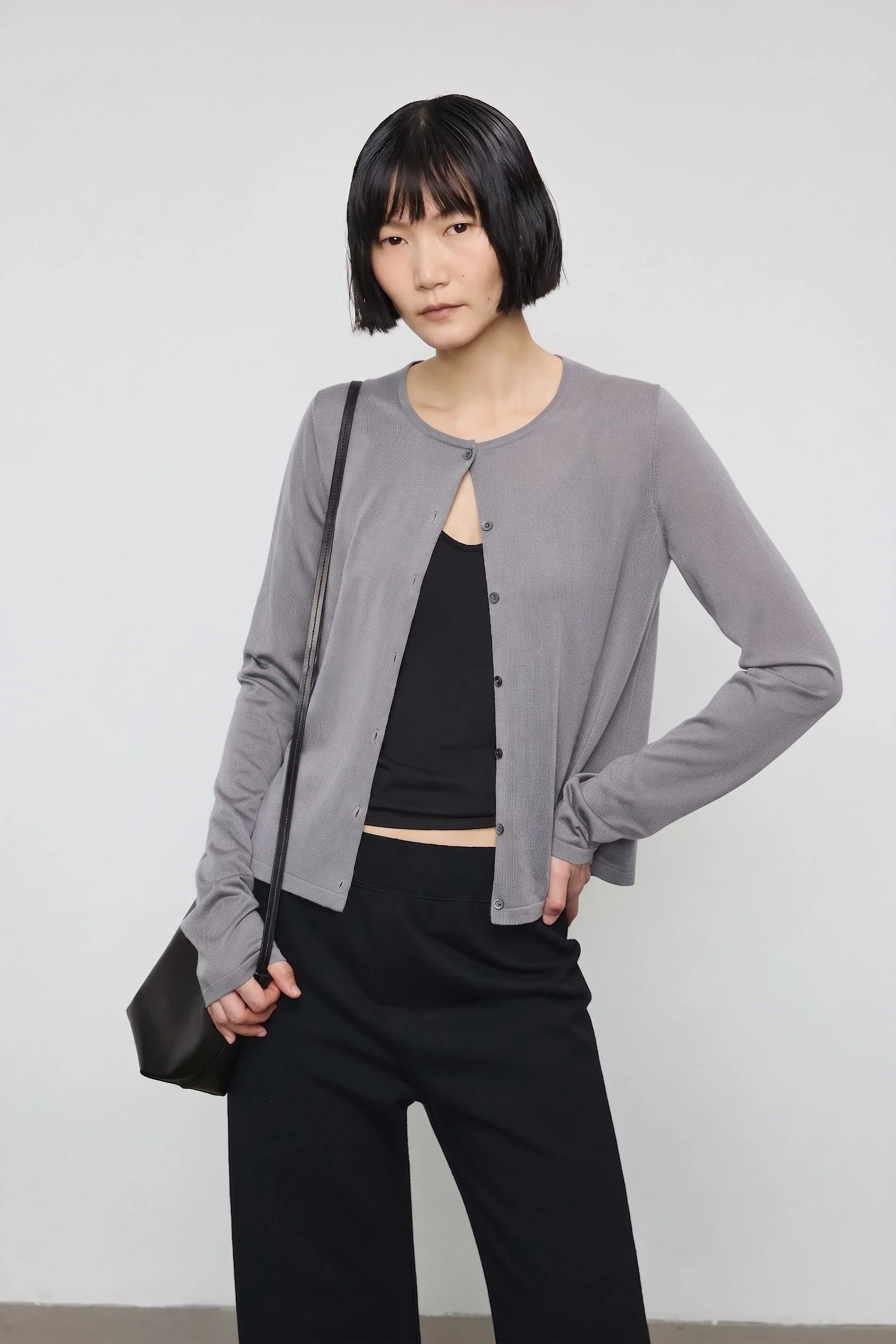 Sheer Knit Cardigan - Image 3