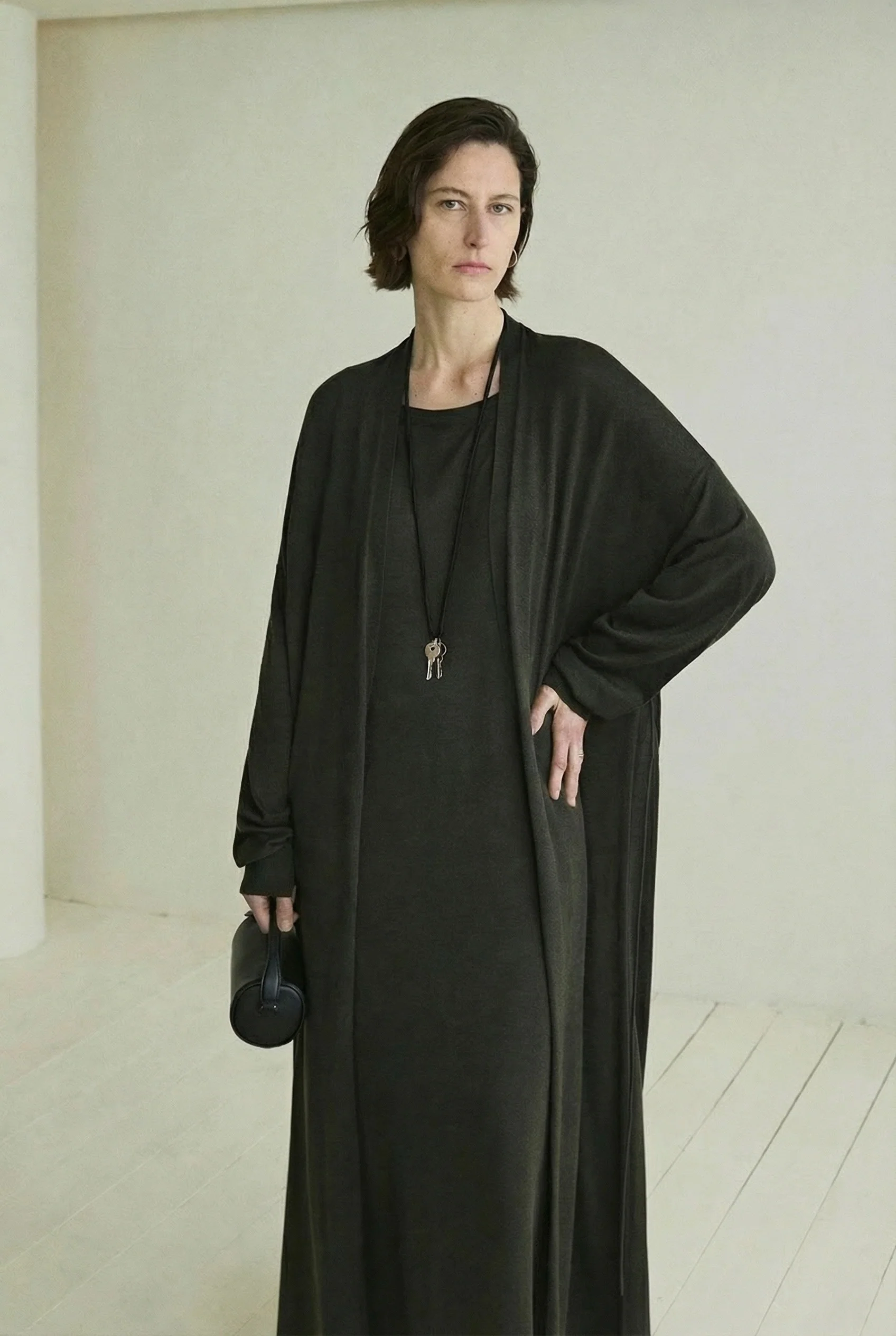 Sheer Knit Cardigan & Dress Set - Image 5