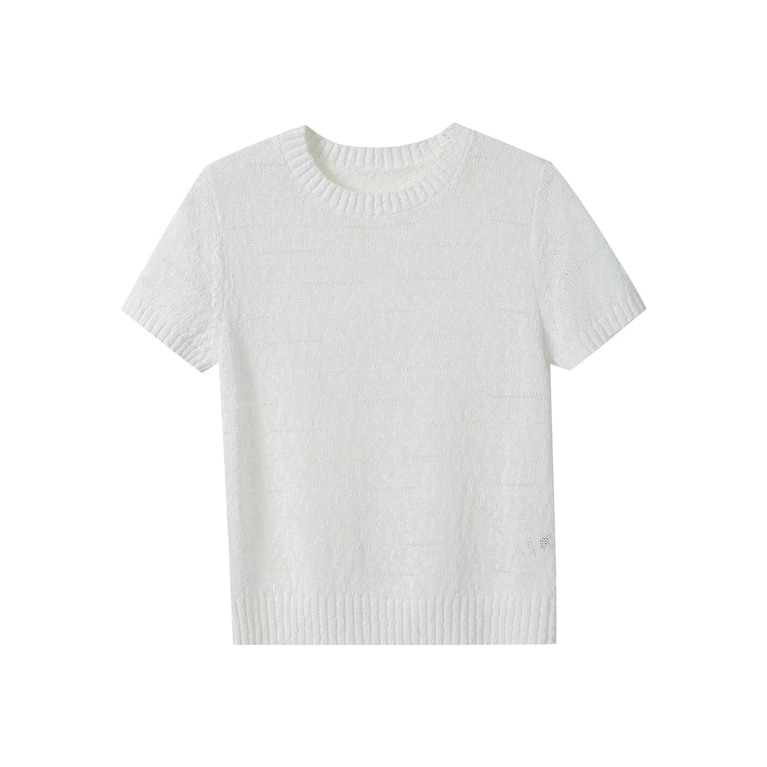 Sheer Knit Tee - Image 8