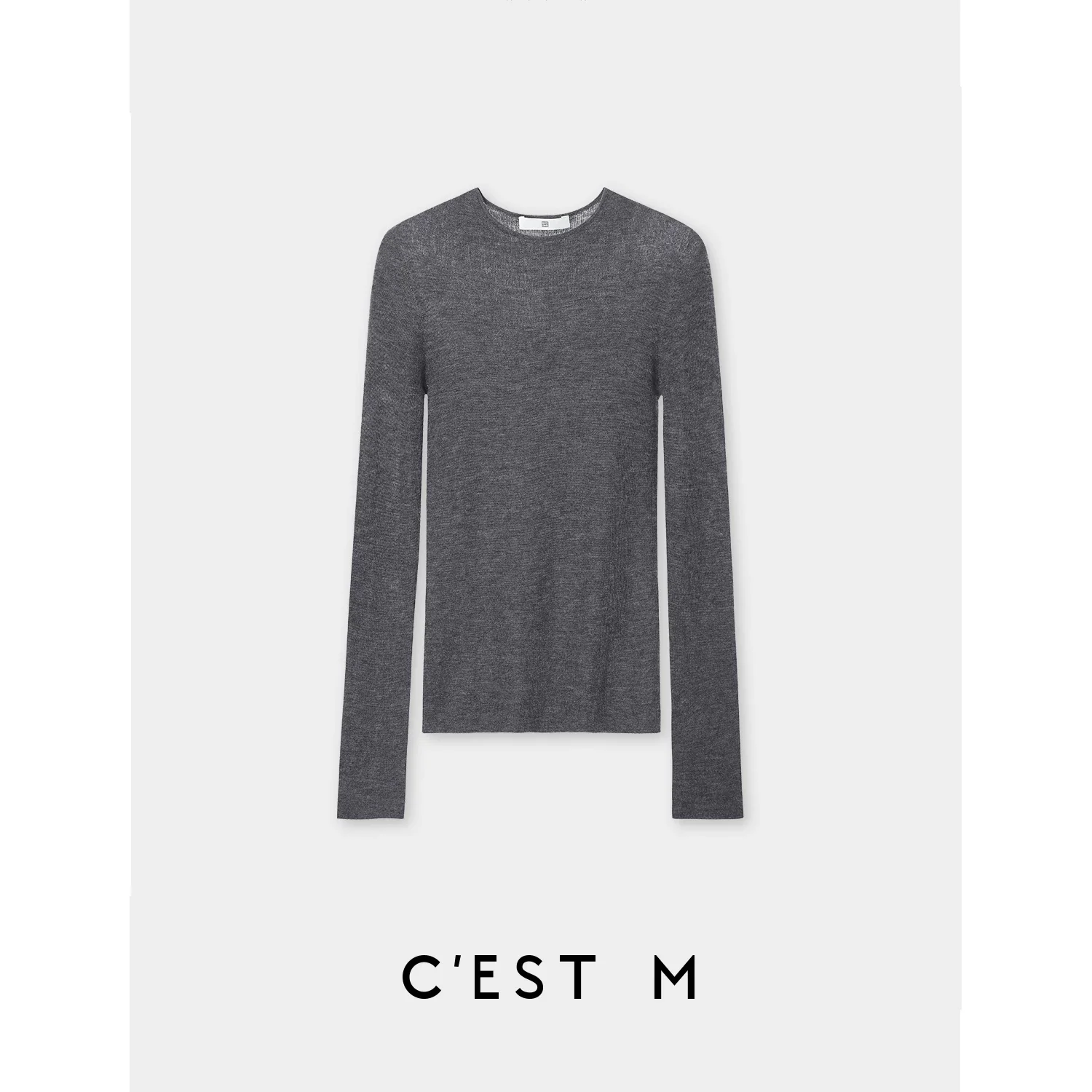 Sheer Merino Knit Top - Image 17