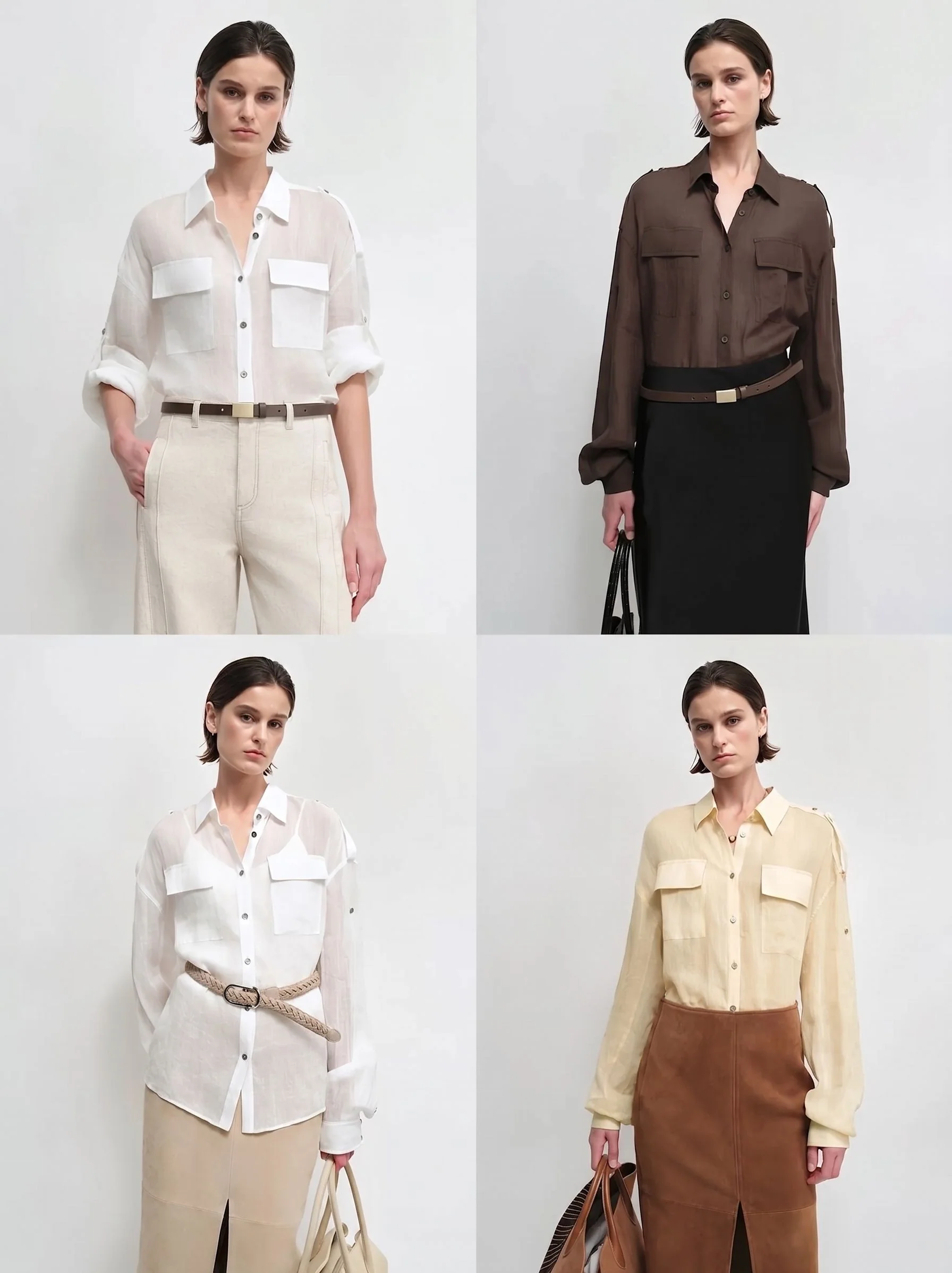 Sheer Utility Shirt - Image 4