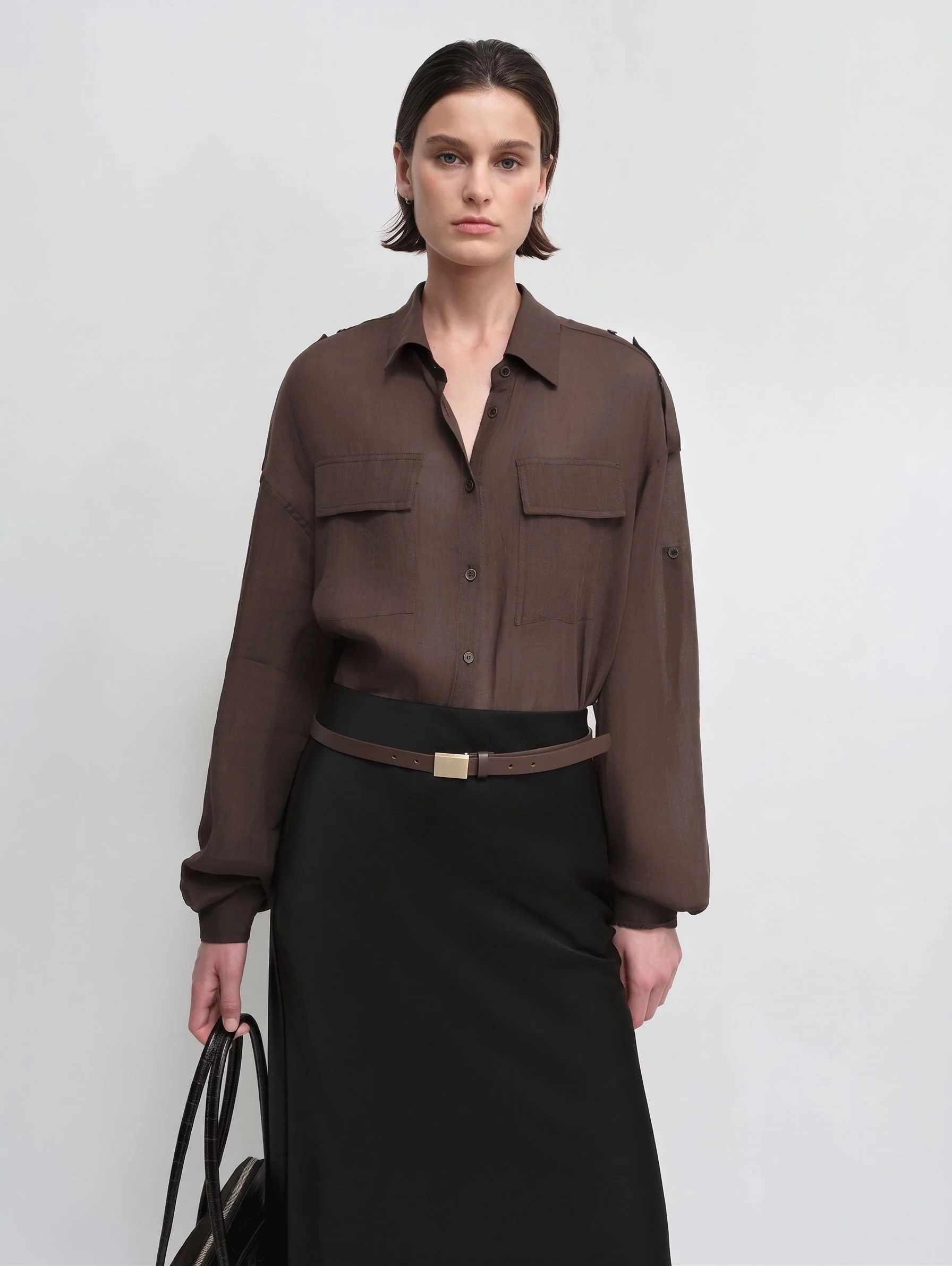 Sheer Utility Shirt - Image 7
