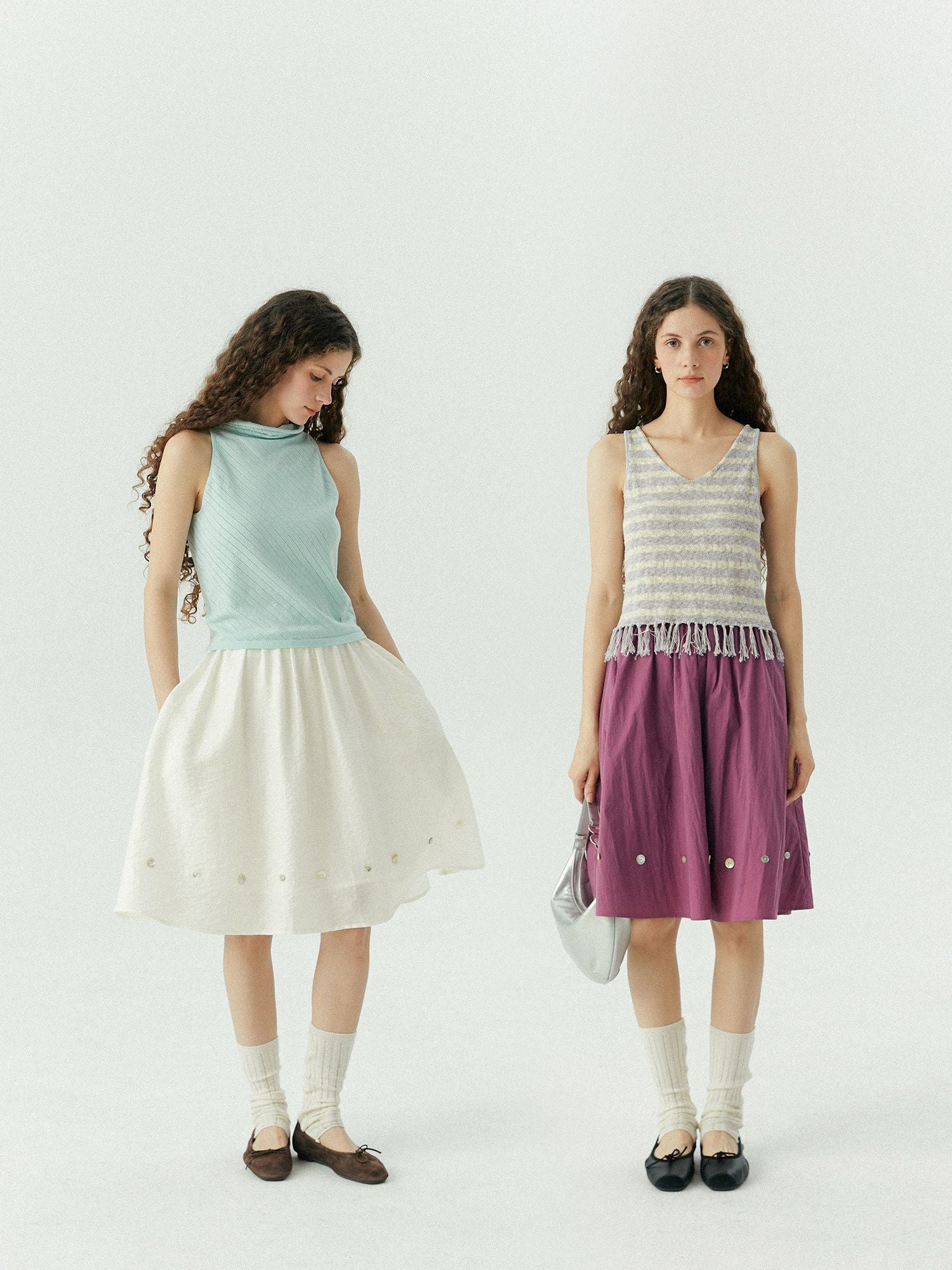 Shell Button Skirt - Image 3