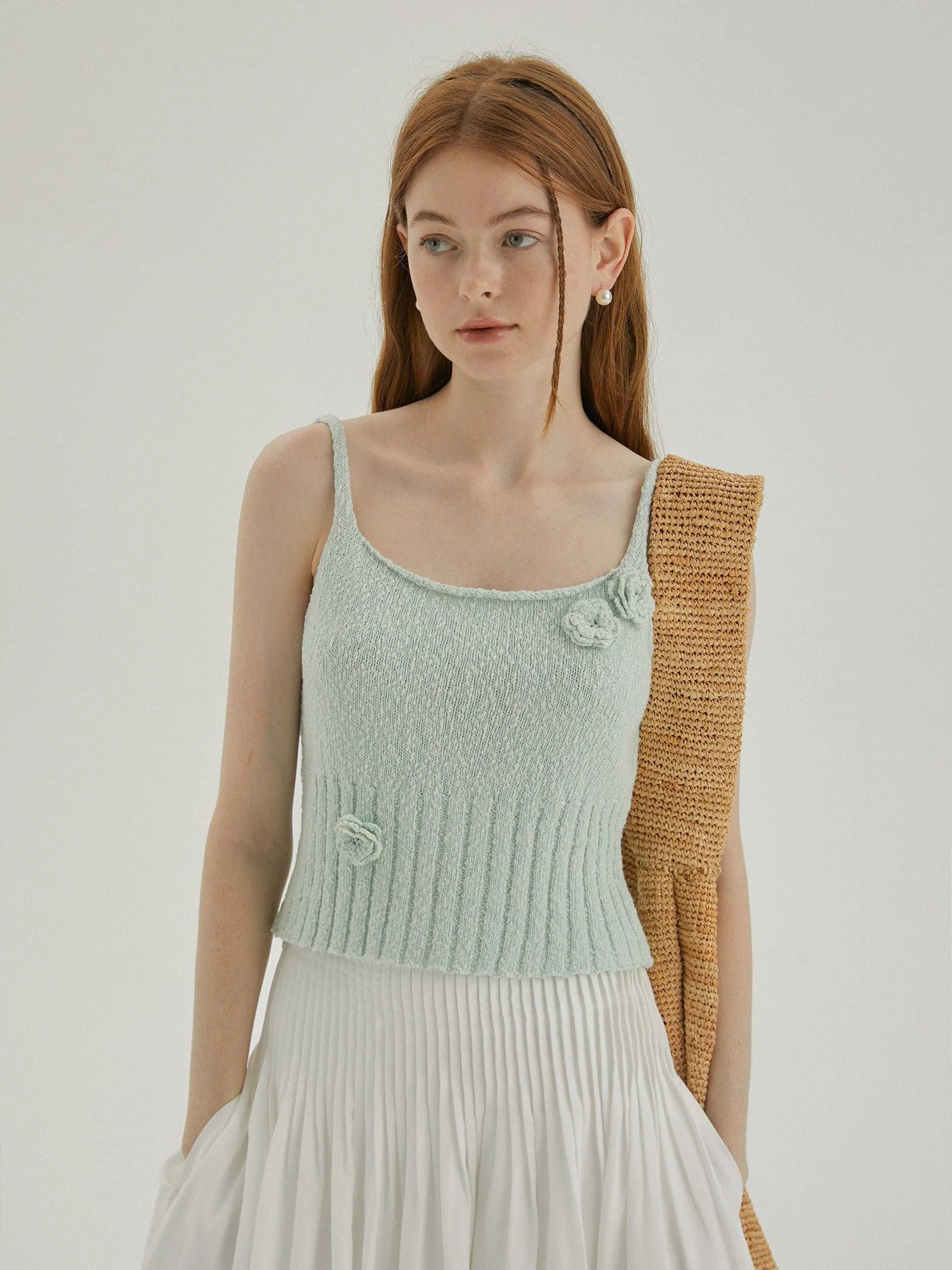 Shell Knit Camisole - Image 3