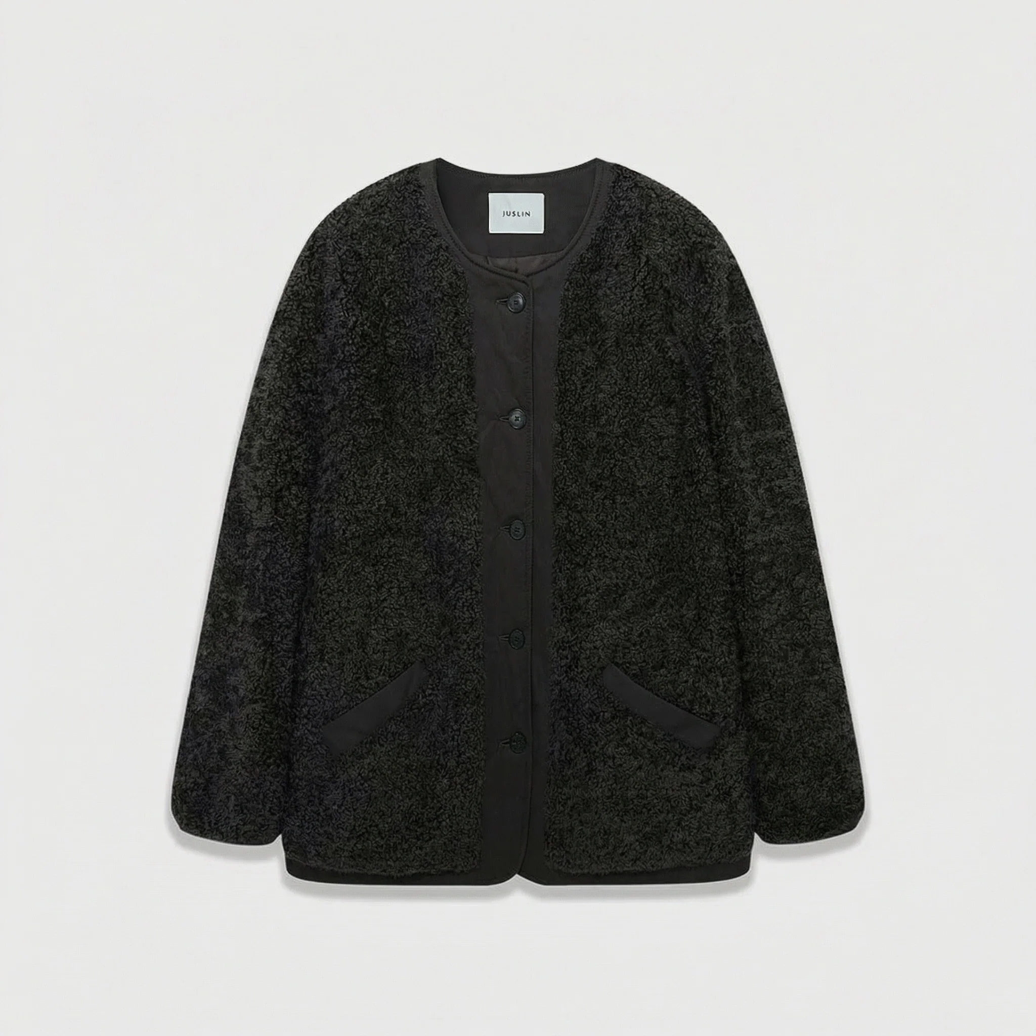 Sherpa Button Jacket - Image 6