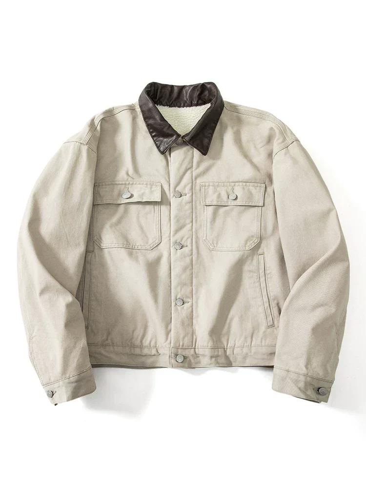 Sherpa Lined Work Jacket