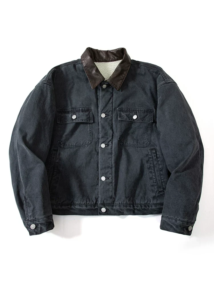 Sherpa Lined Work Jacket - Image 3