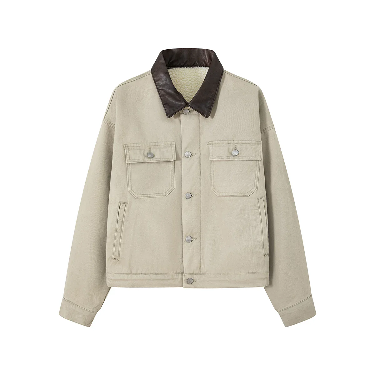 Sherpa Lined Work Jacket - Image 4