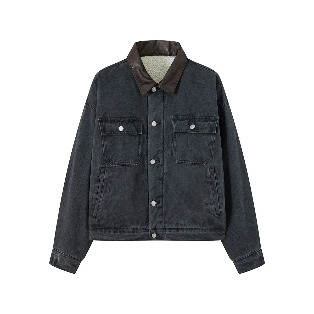 Sherpa Lined Work Jacket - Image 6