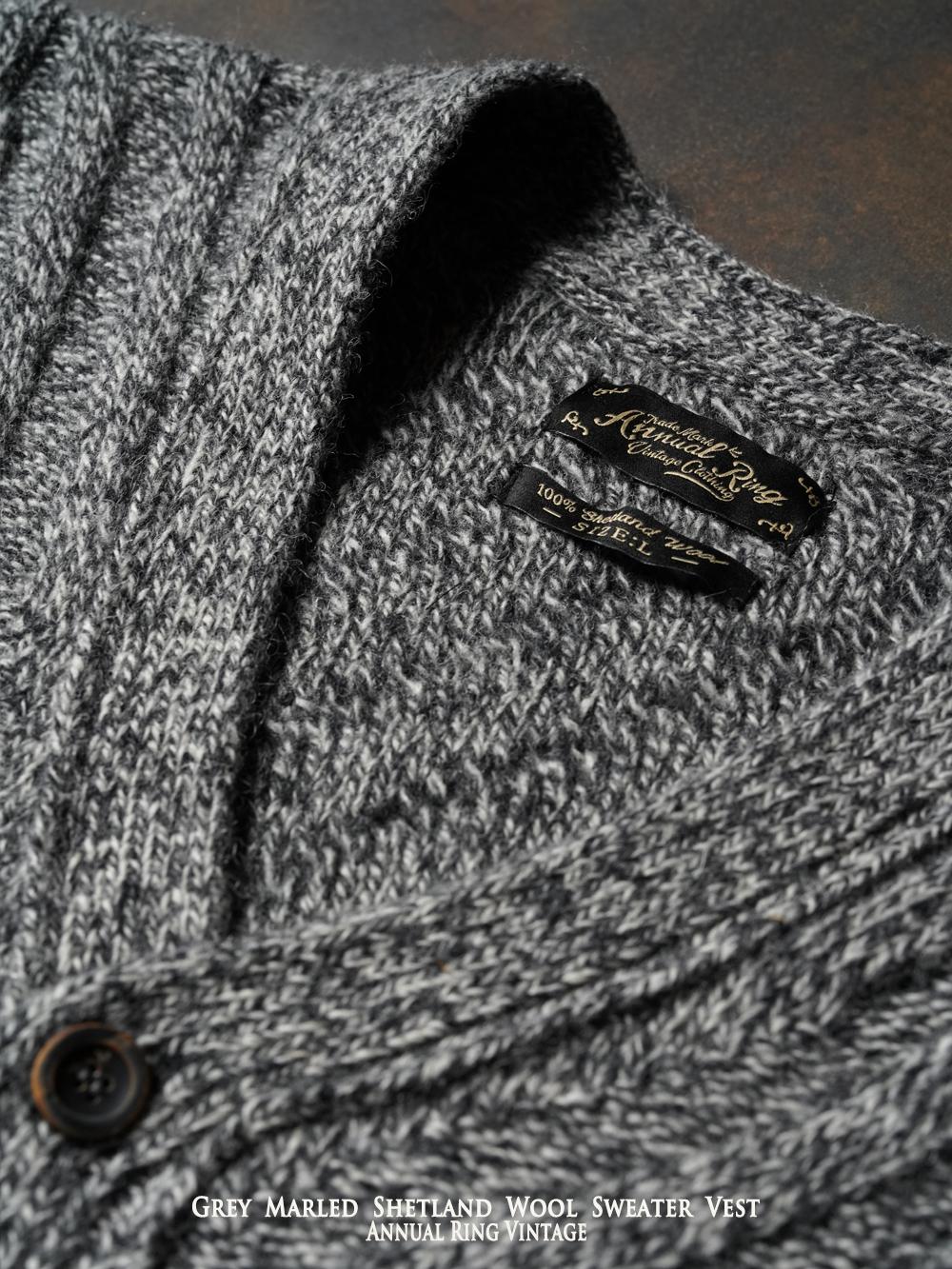 Shetland Wool Sweater Vest - Image 3