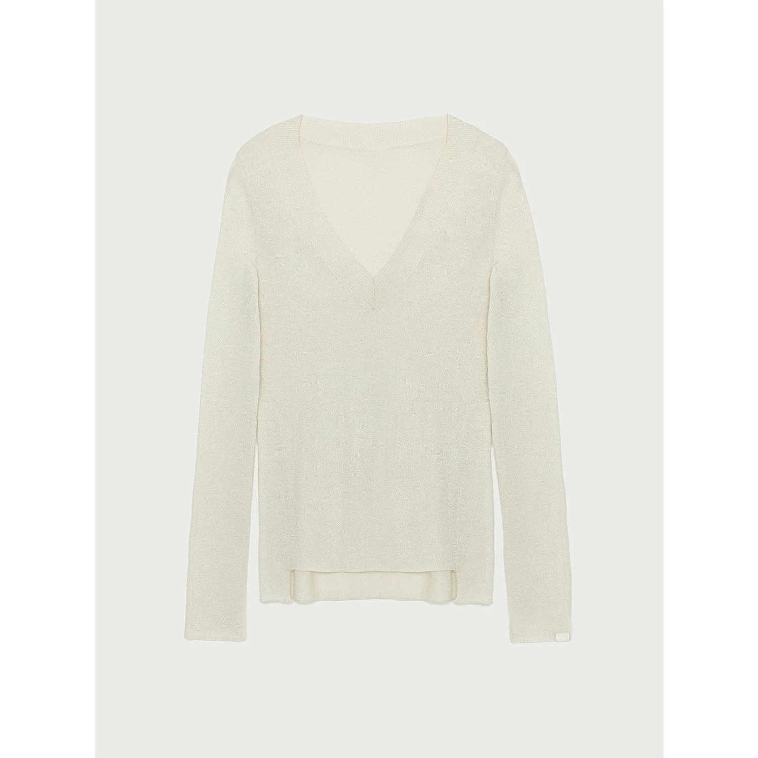 Shimmer V-Neck Knit - Image 6