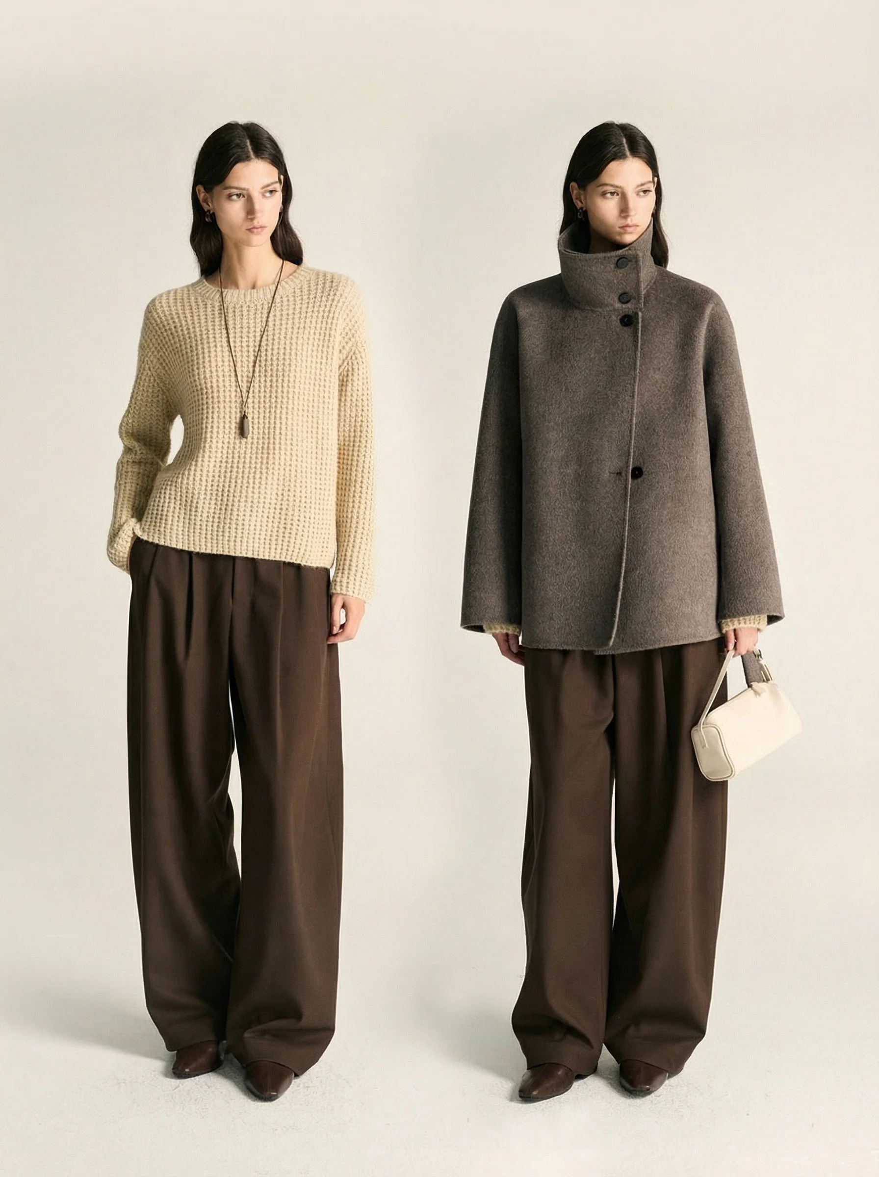 Shimmer Waffle Crew Sweater - Image 4