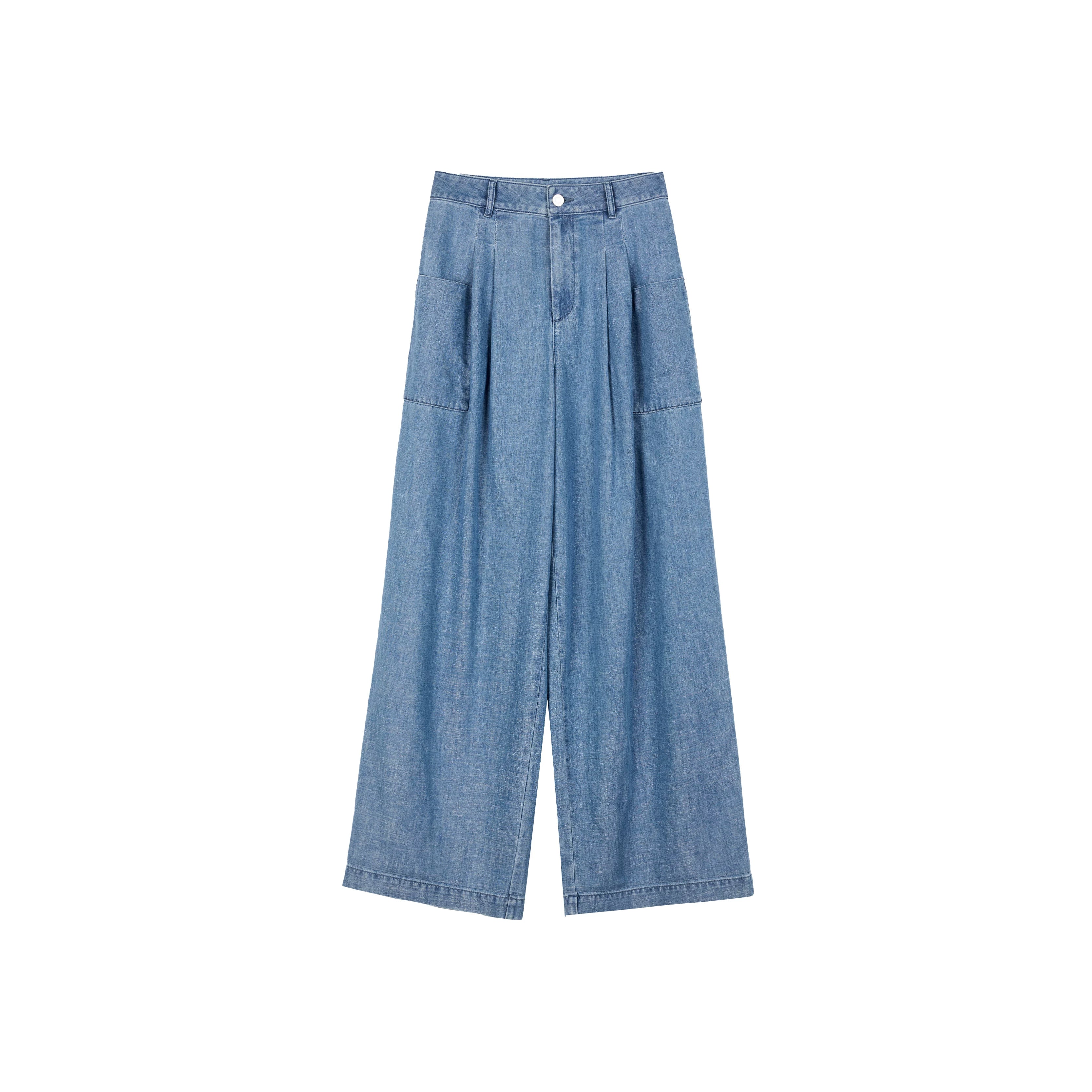 Shimmer Wide-Leg Jeans - Image 2