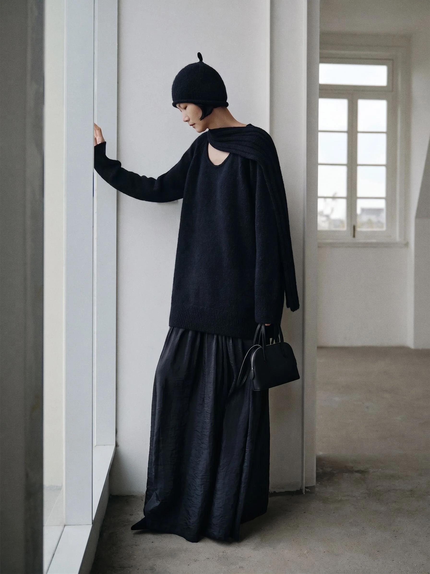 Shirred Maxi Skirt - Image 4