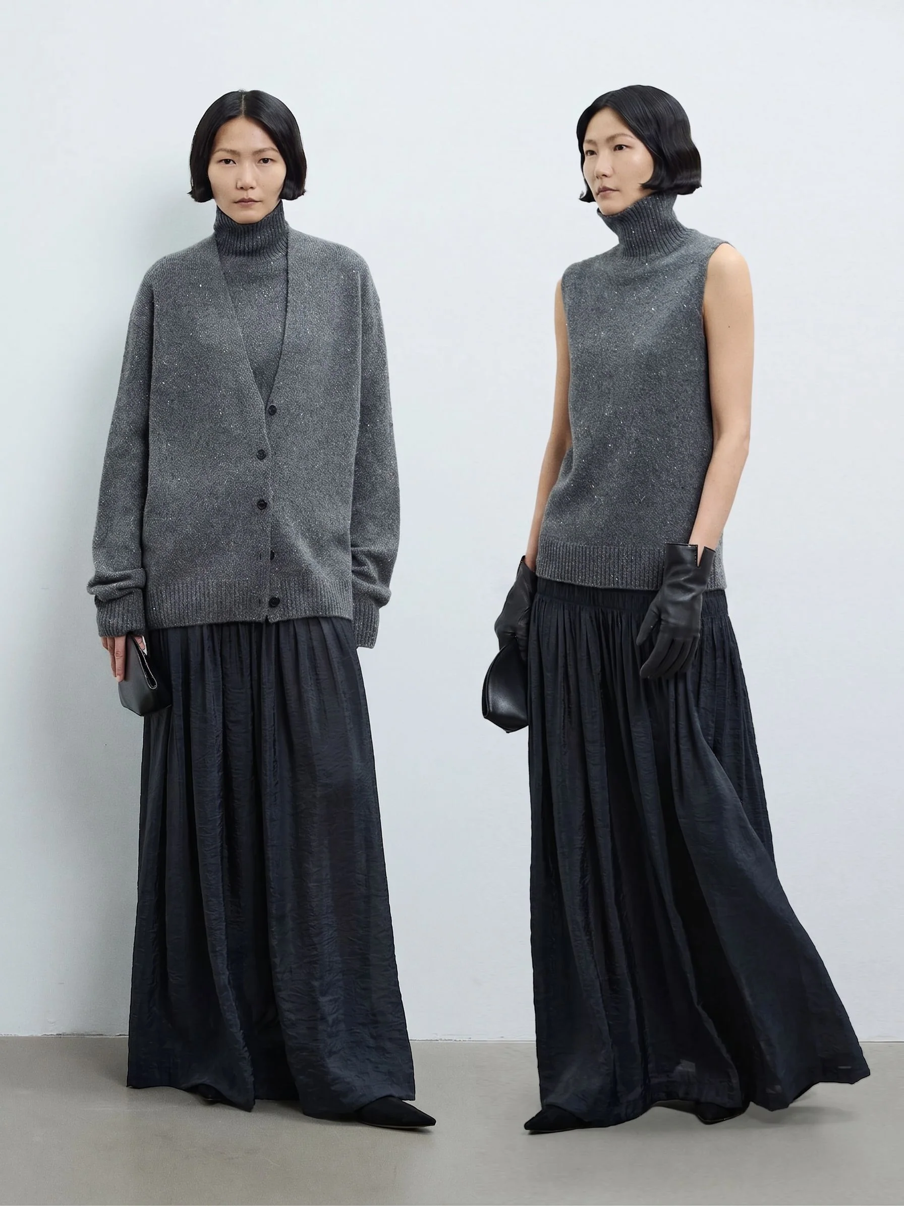 Shirred Maxi Skirt - Image 5