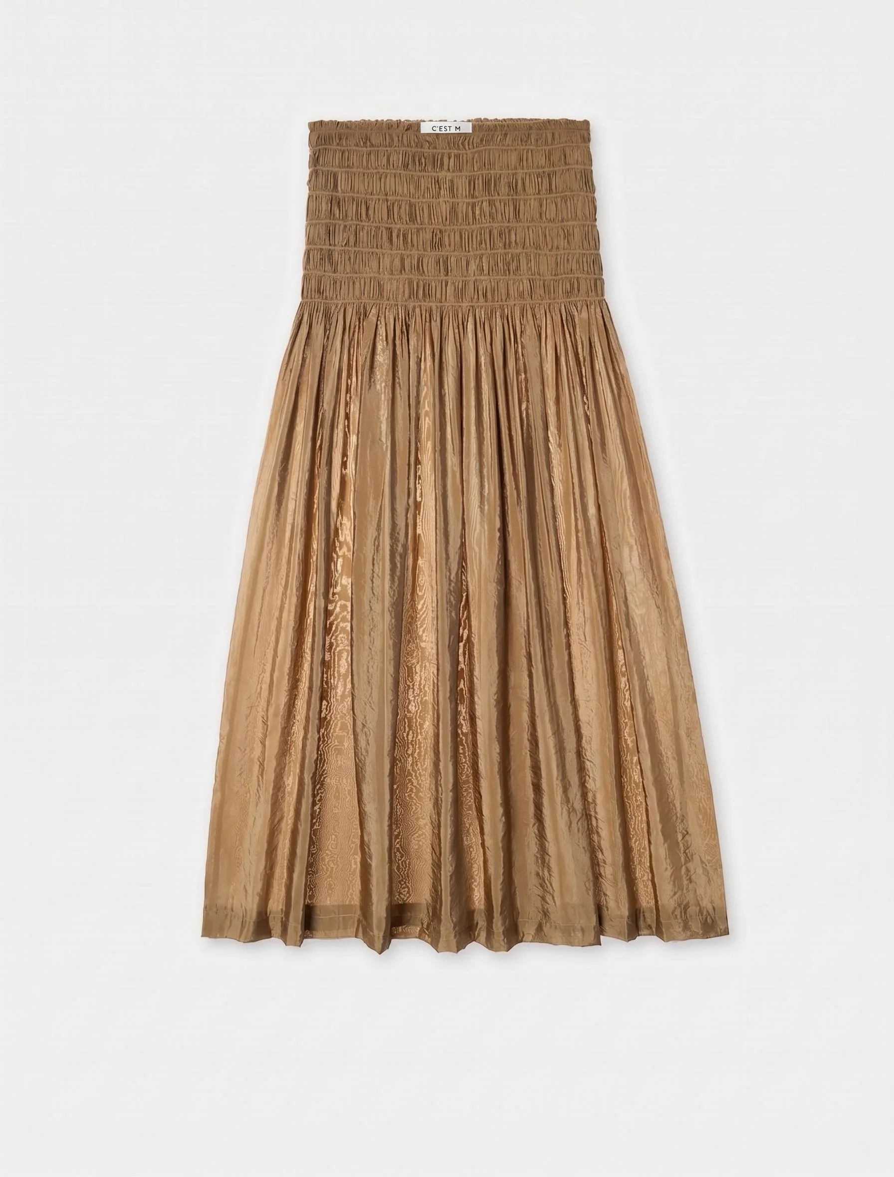 Shirred Maxi Skirt - Image 6