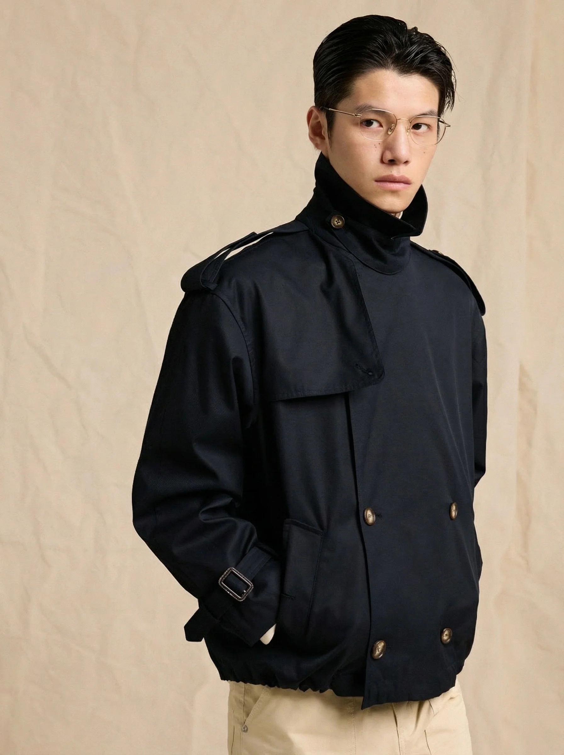Short Trench Jacket - Image 3