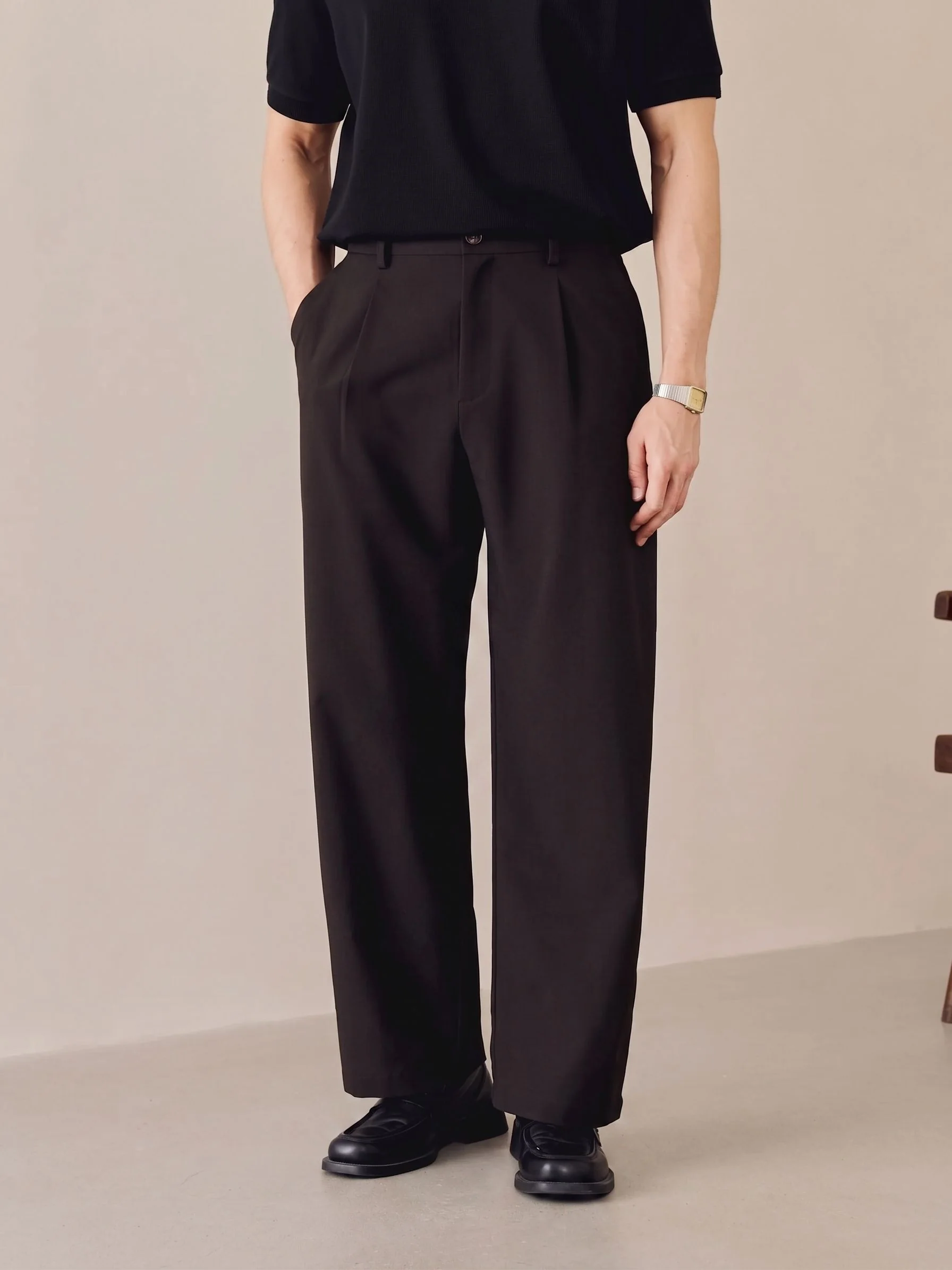 Side-Adjuster Trousers