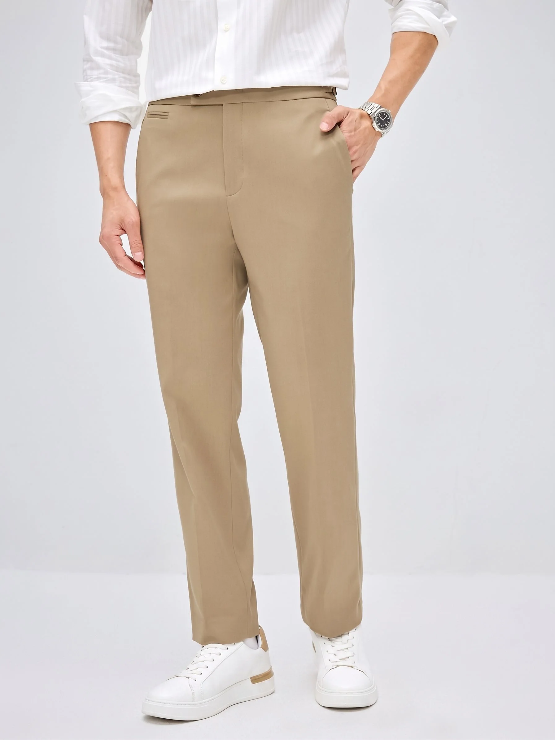 Side-Adjuster Trousers