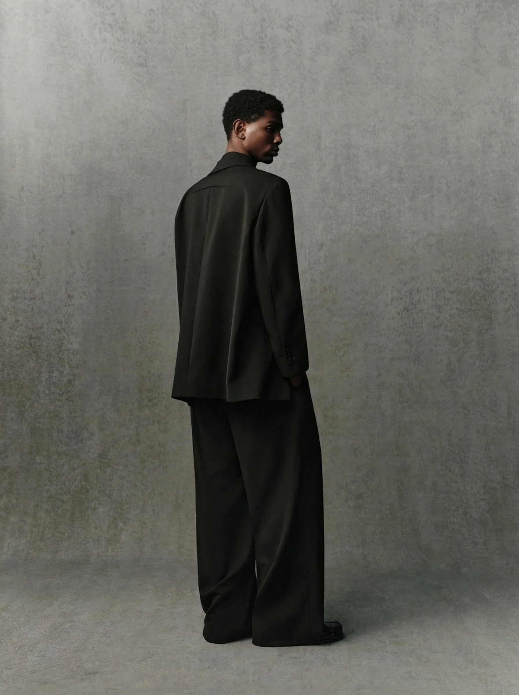 Side-Adjuster Wide Trousers - Image 5