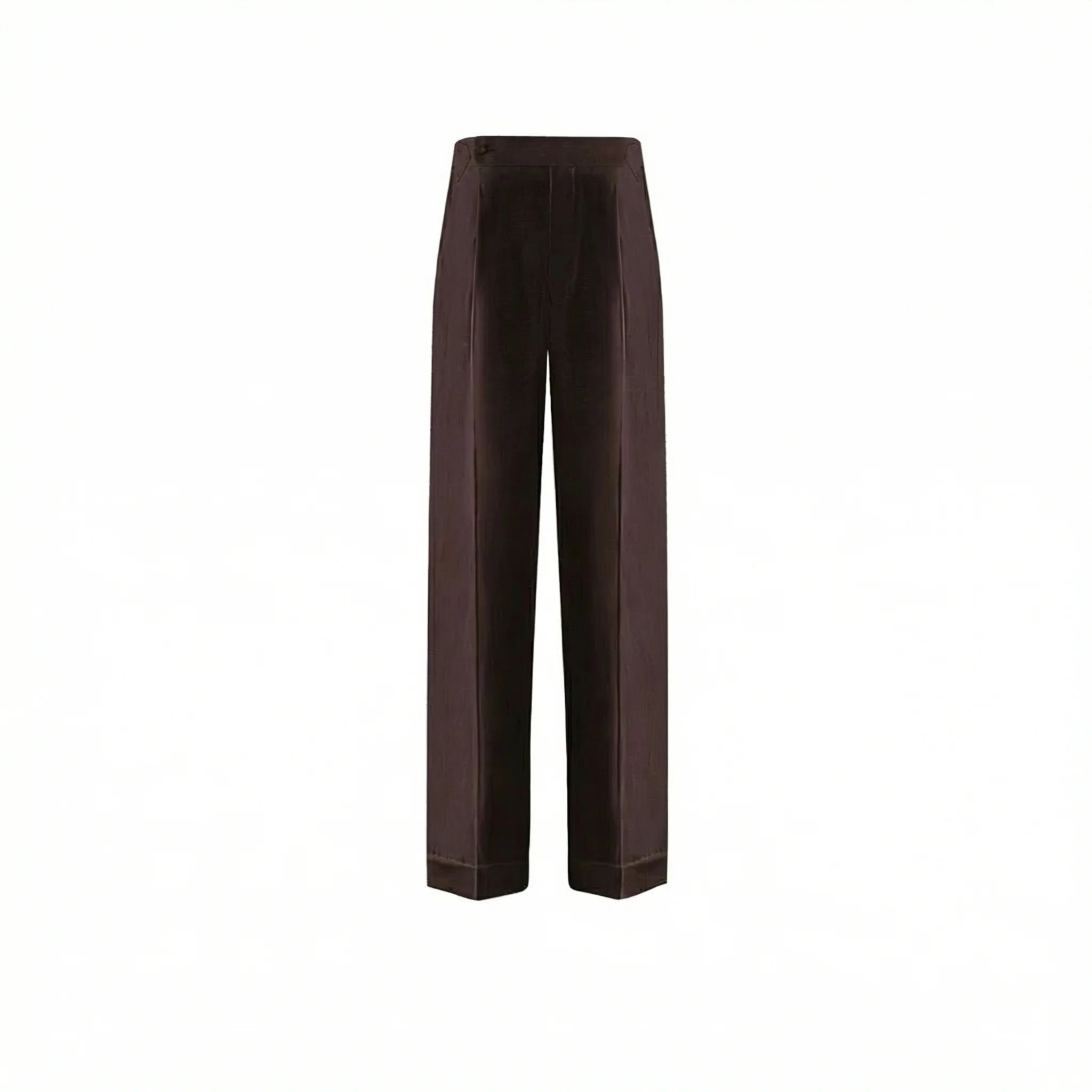 Side-Adjuster Wool Trousers - Image 13