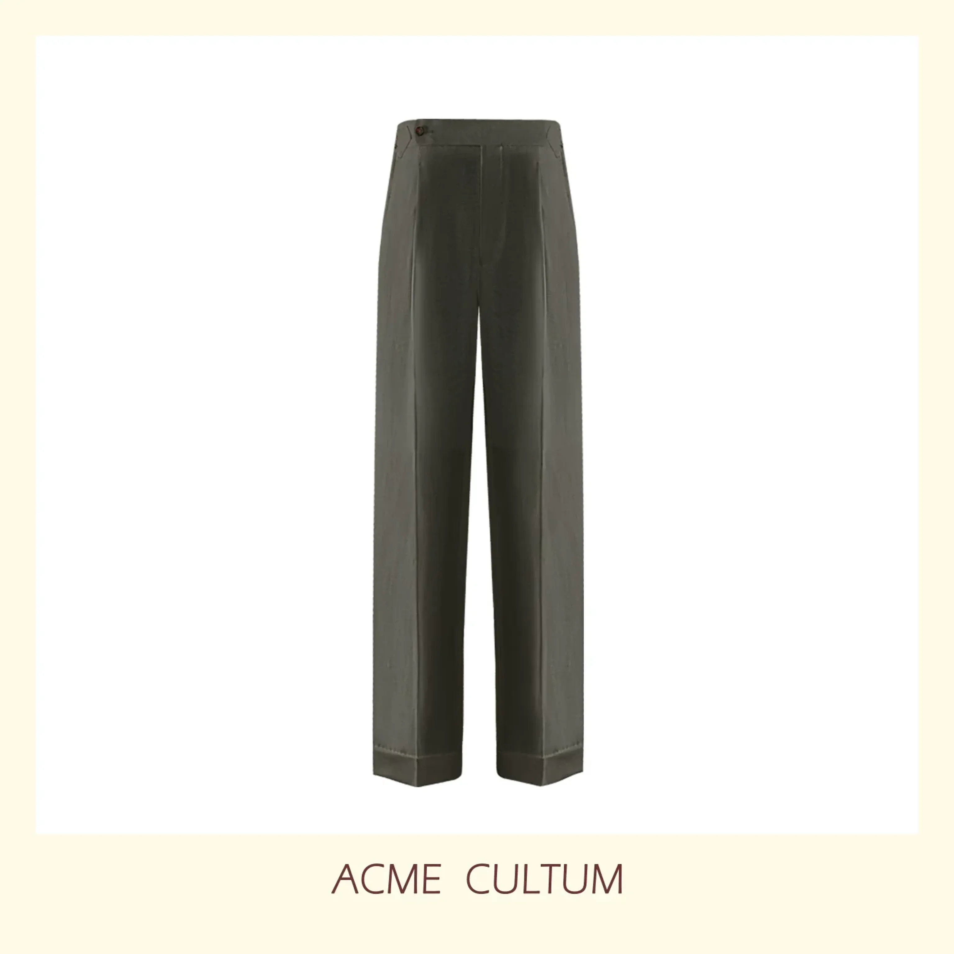 Side-Adjuster Wool Trousers - Image 20
