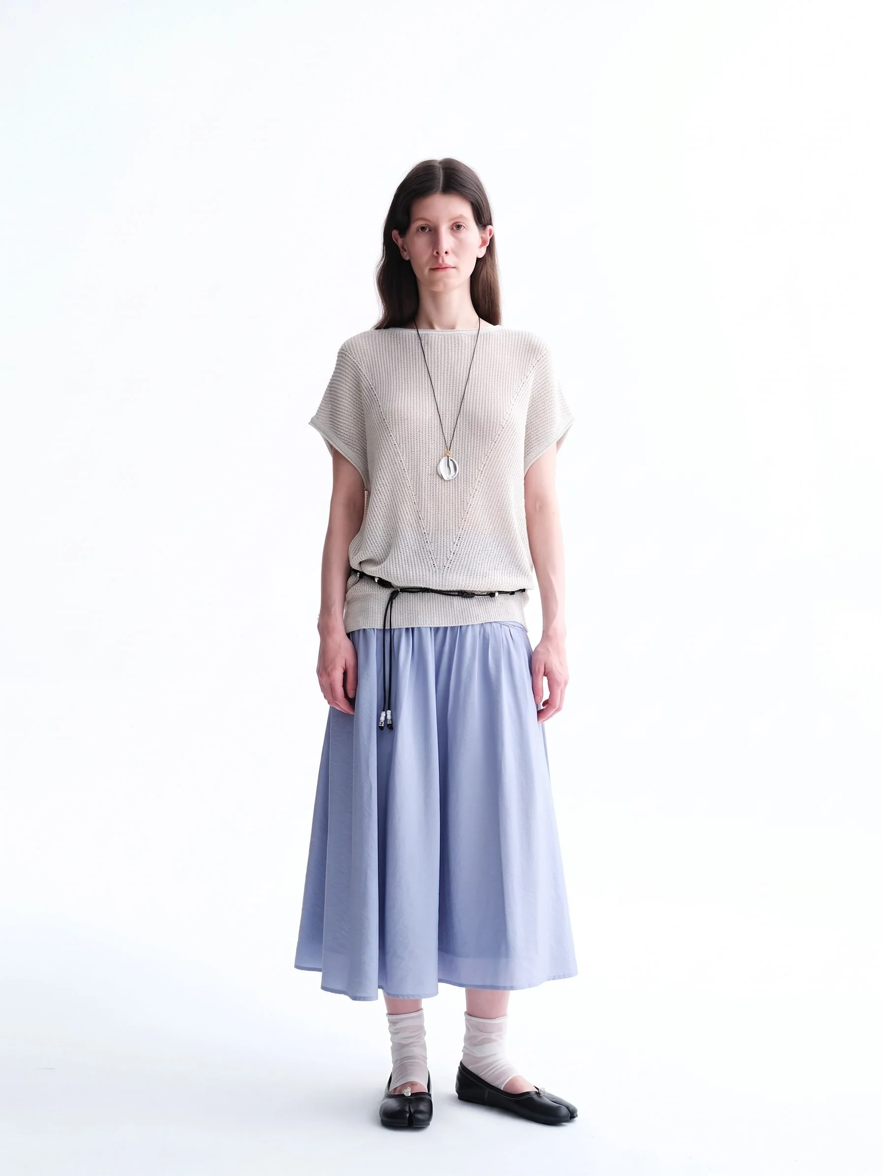 Side Button Midi Skirt - Image 4