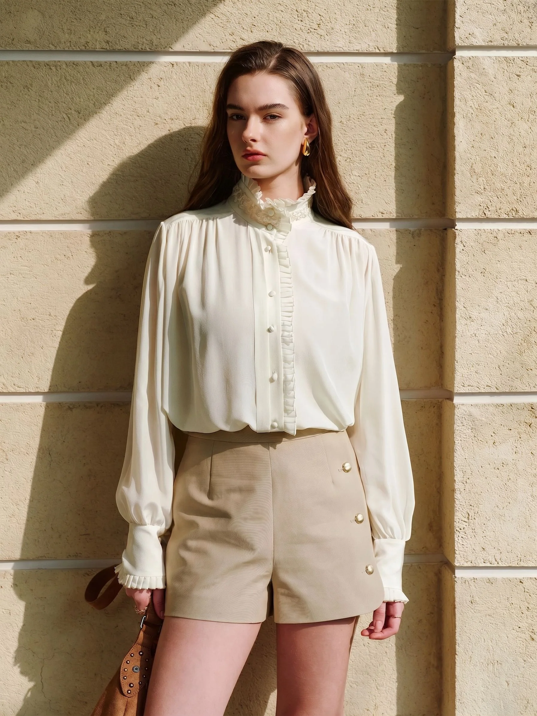 Side Button Shorts