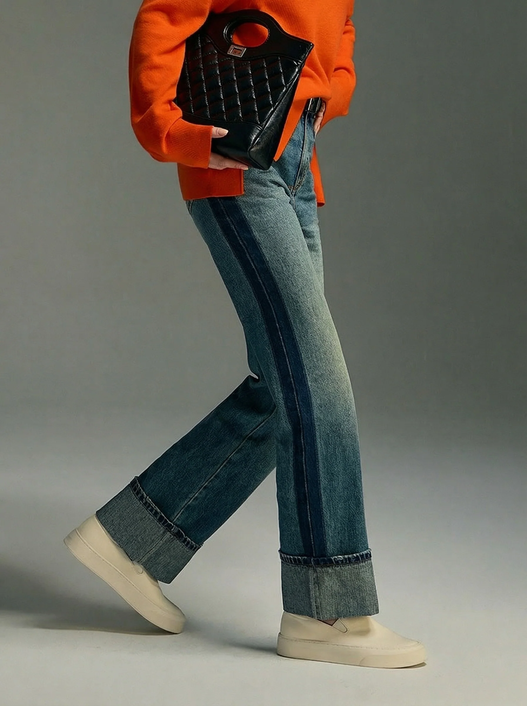 Side Panel Straight Jeans - Image 3