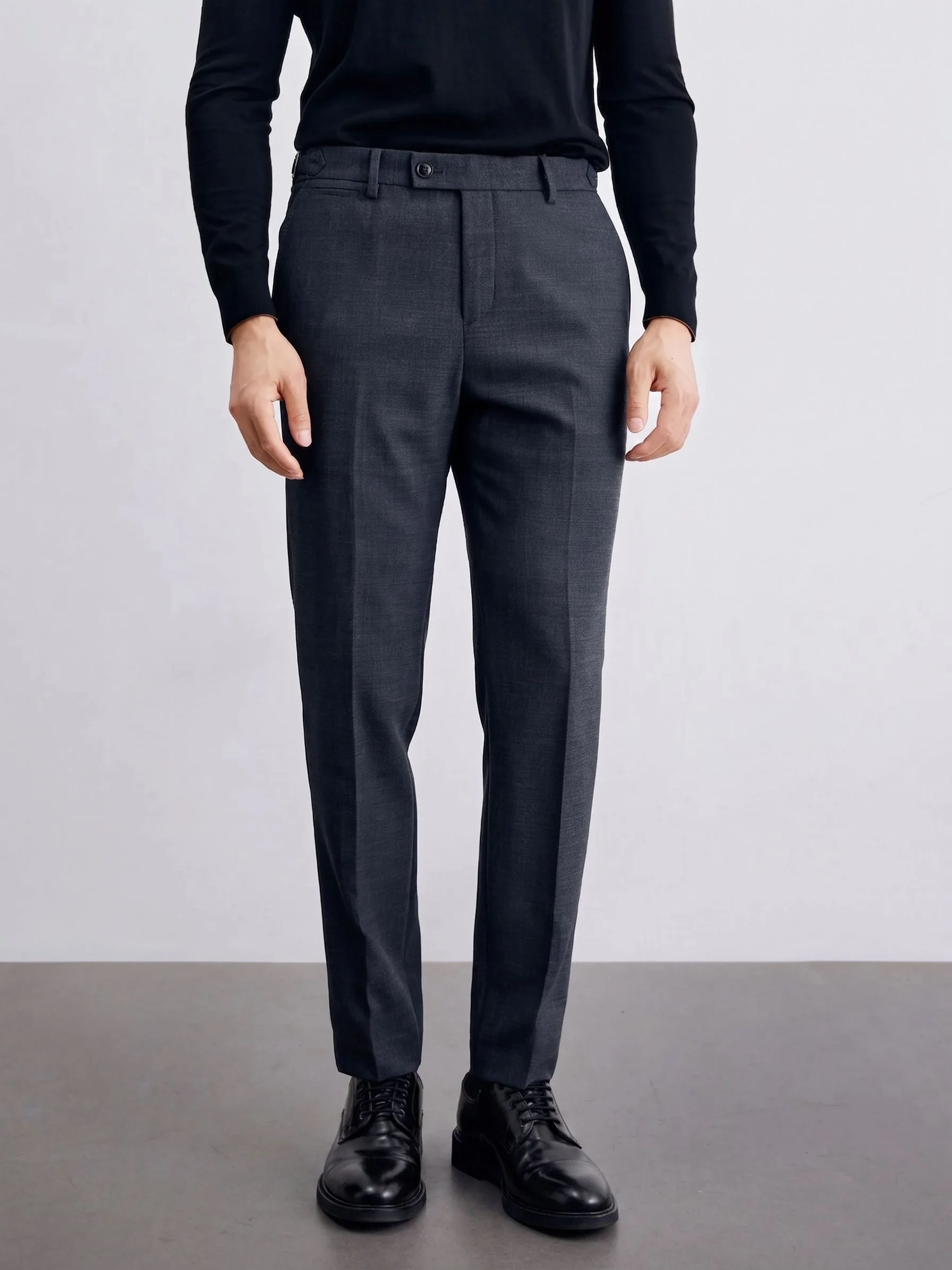 Side-Tab Dress Trousers