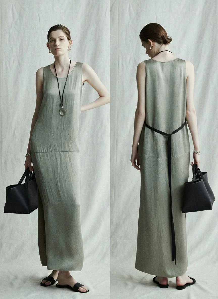 Side-Tie Column Dress - Image 2