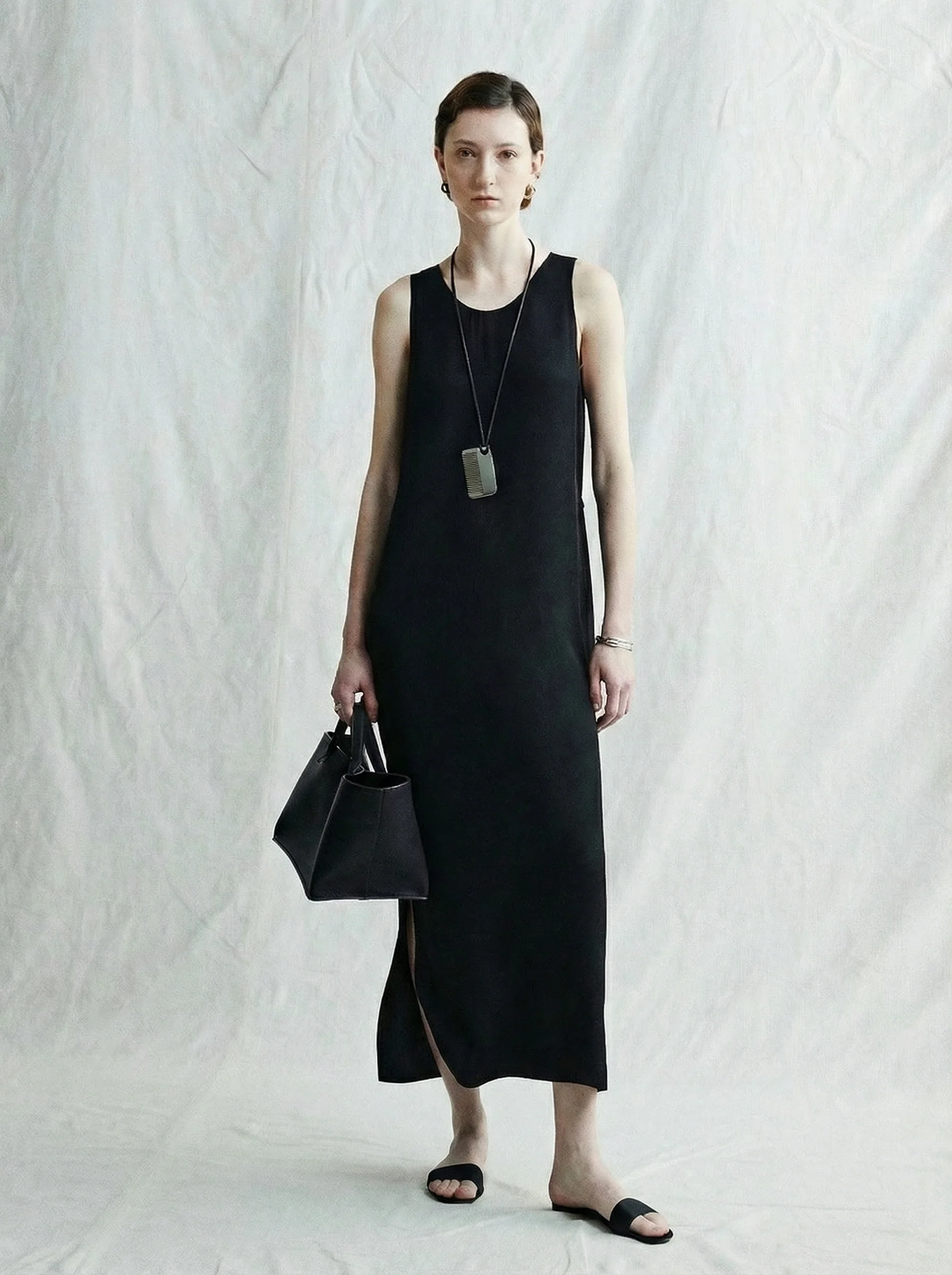 Side-Tie Column Dress - Image 3