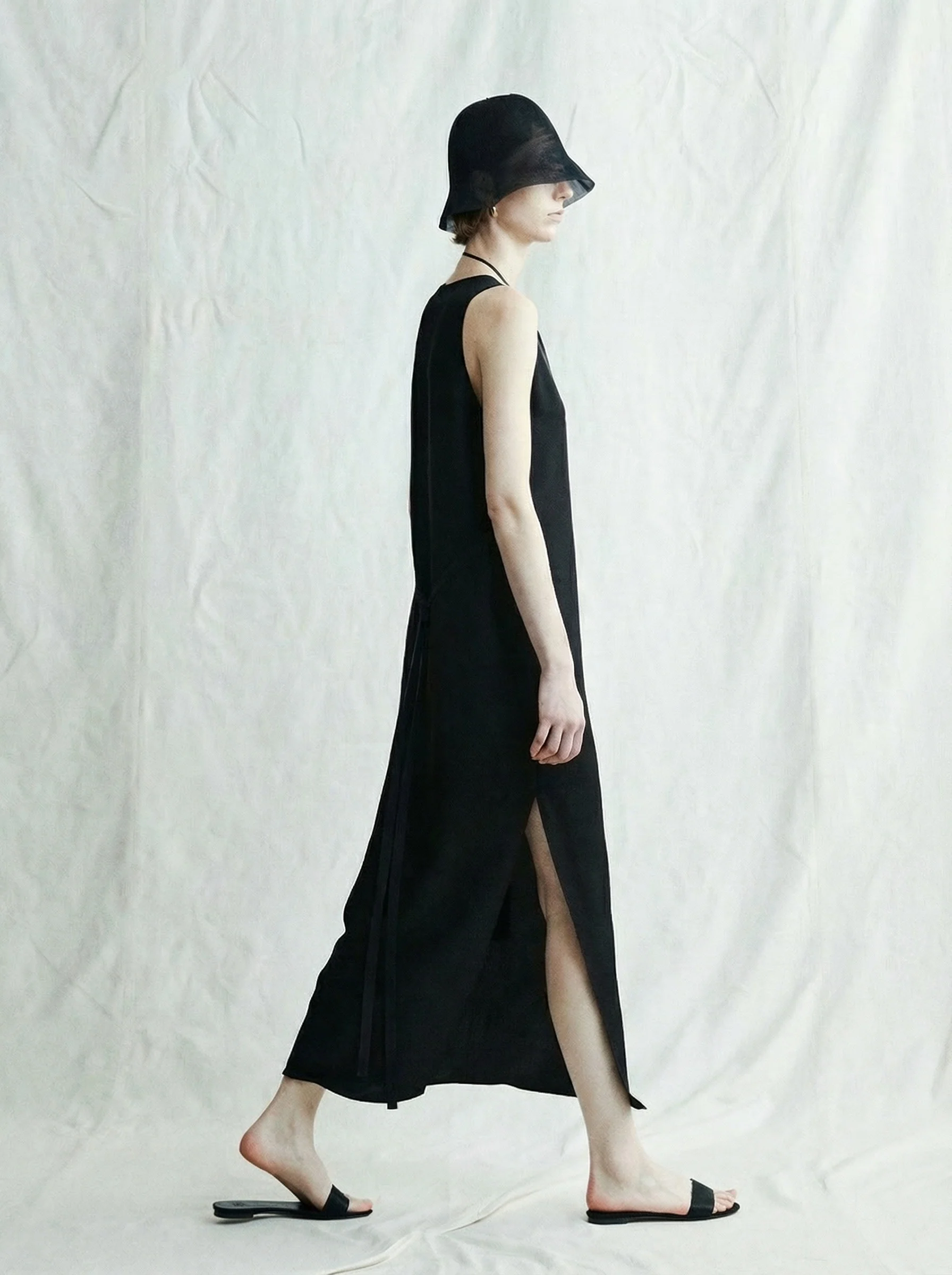Side-Tie Column Dress - Image 5