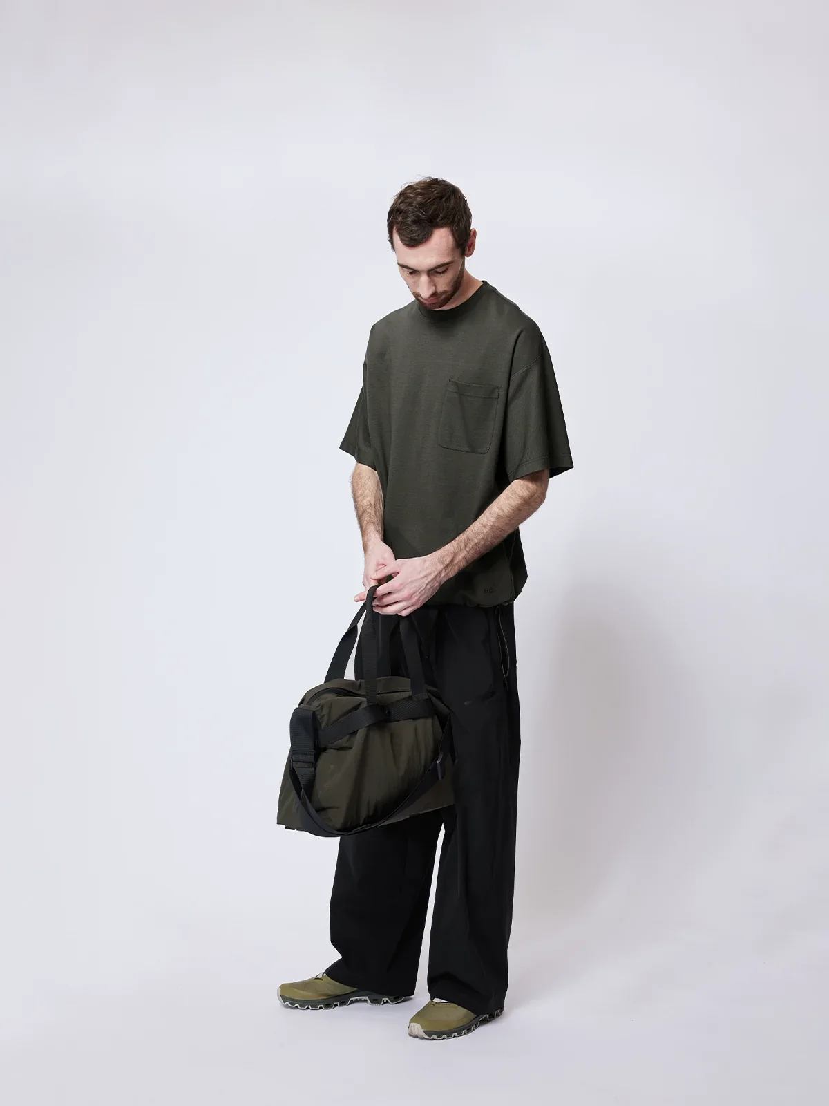 Silk-Blend Oversized T-Shirt - Image 2