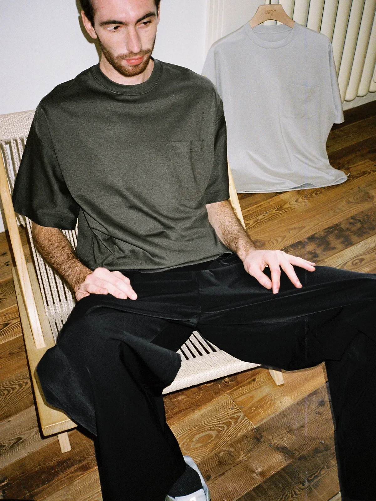 Silk-Blend Oversized T-Shirt - Image 3