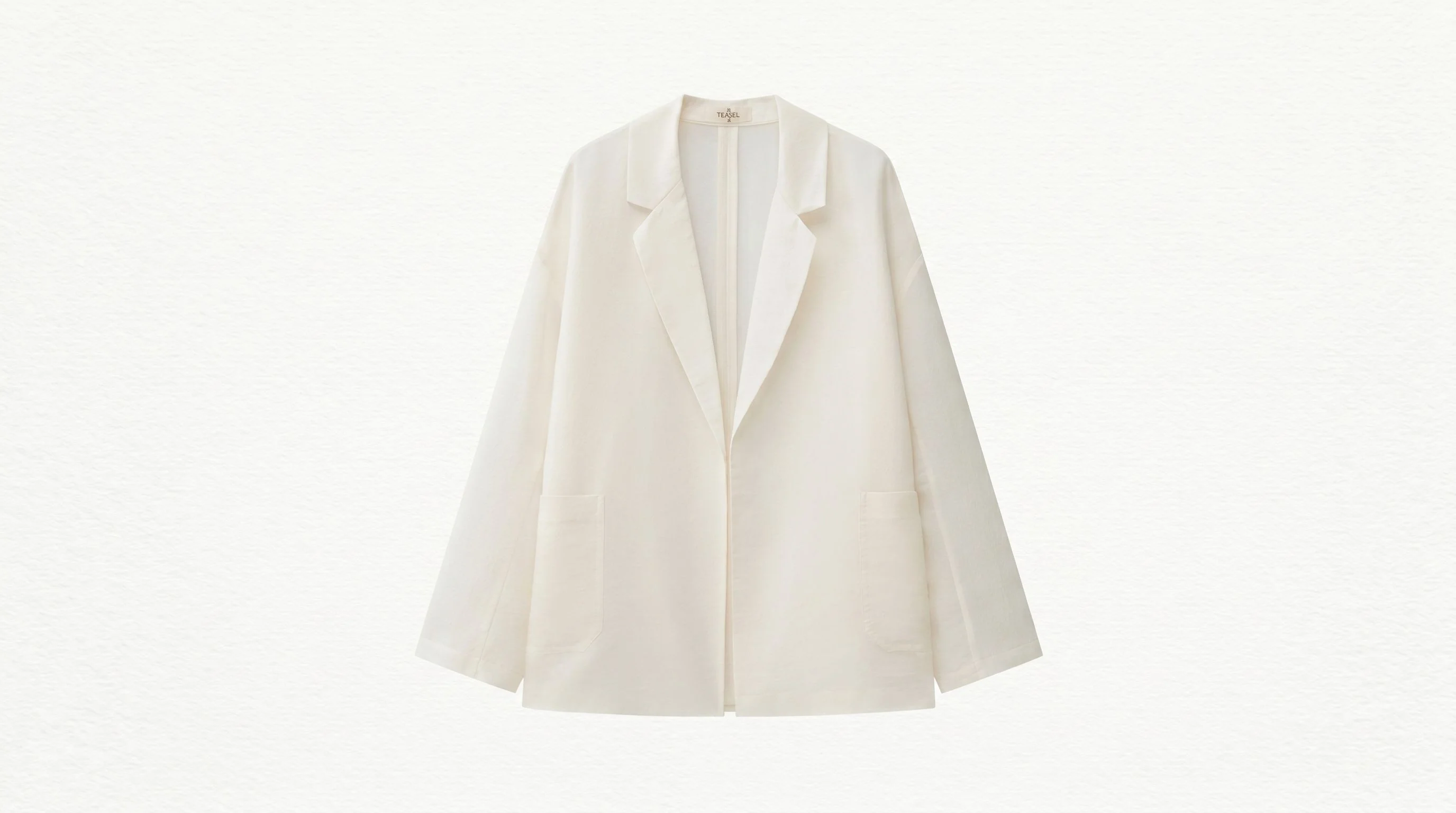 Silk-Blend Relaxed Blazer - Image 7