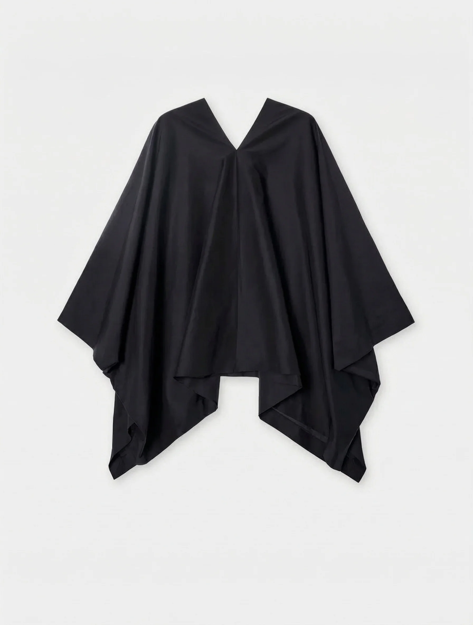 Silk-Cotton Cape & Skirt Set - Image 7
