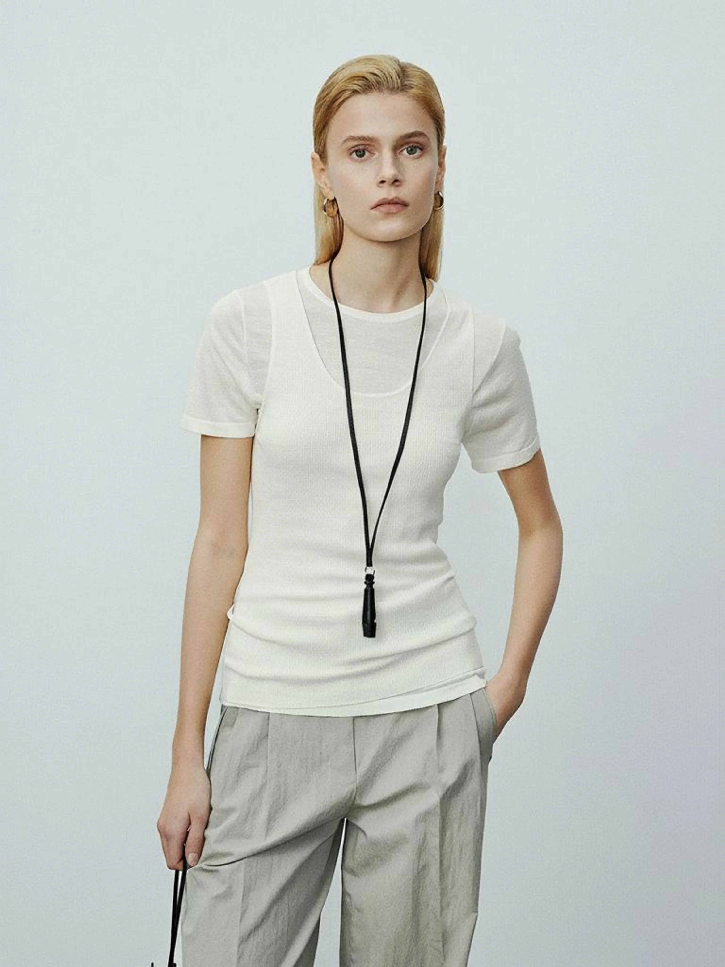 Silk Layering Vest